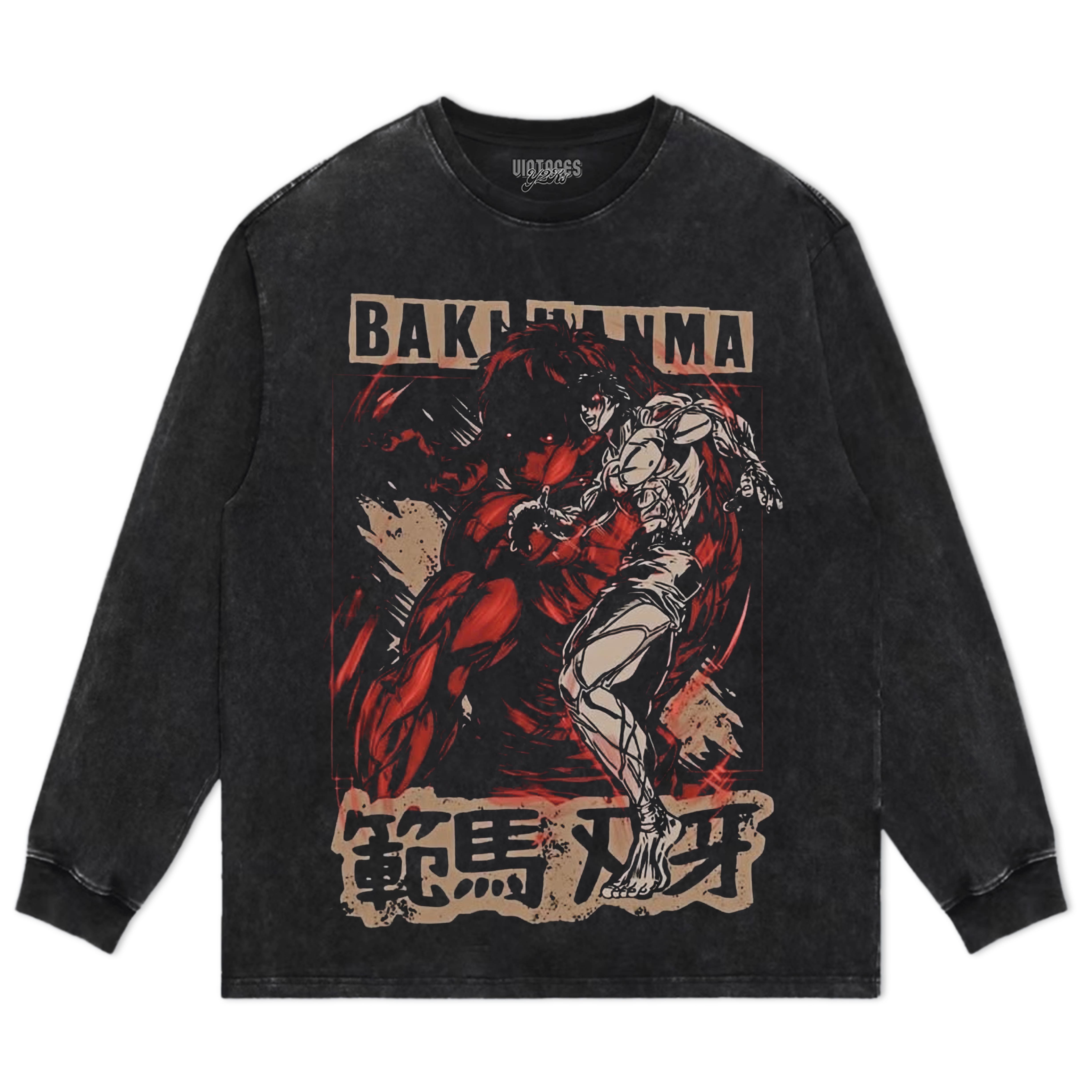 BAKI HANMA V5 TANK TOP & TEE & LONG SLEEVE & LAYERED LS & HOODIE