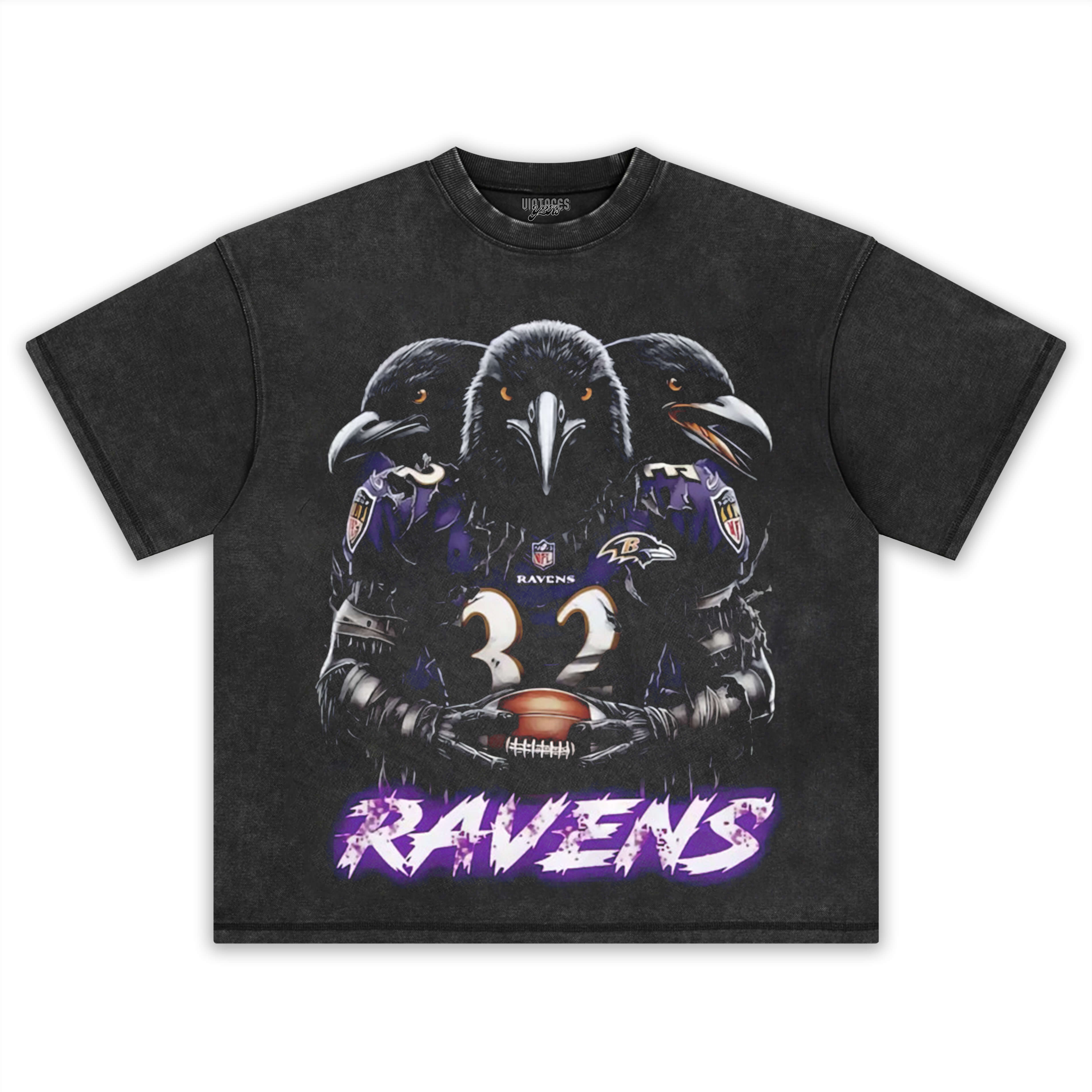BALTIMORE RAVENS V2 TEE & LS & HOODIE