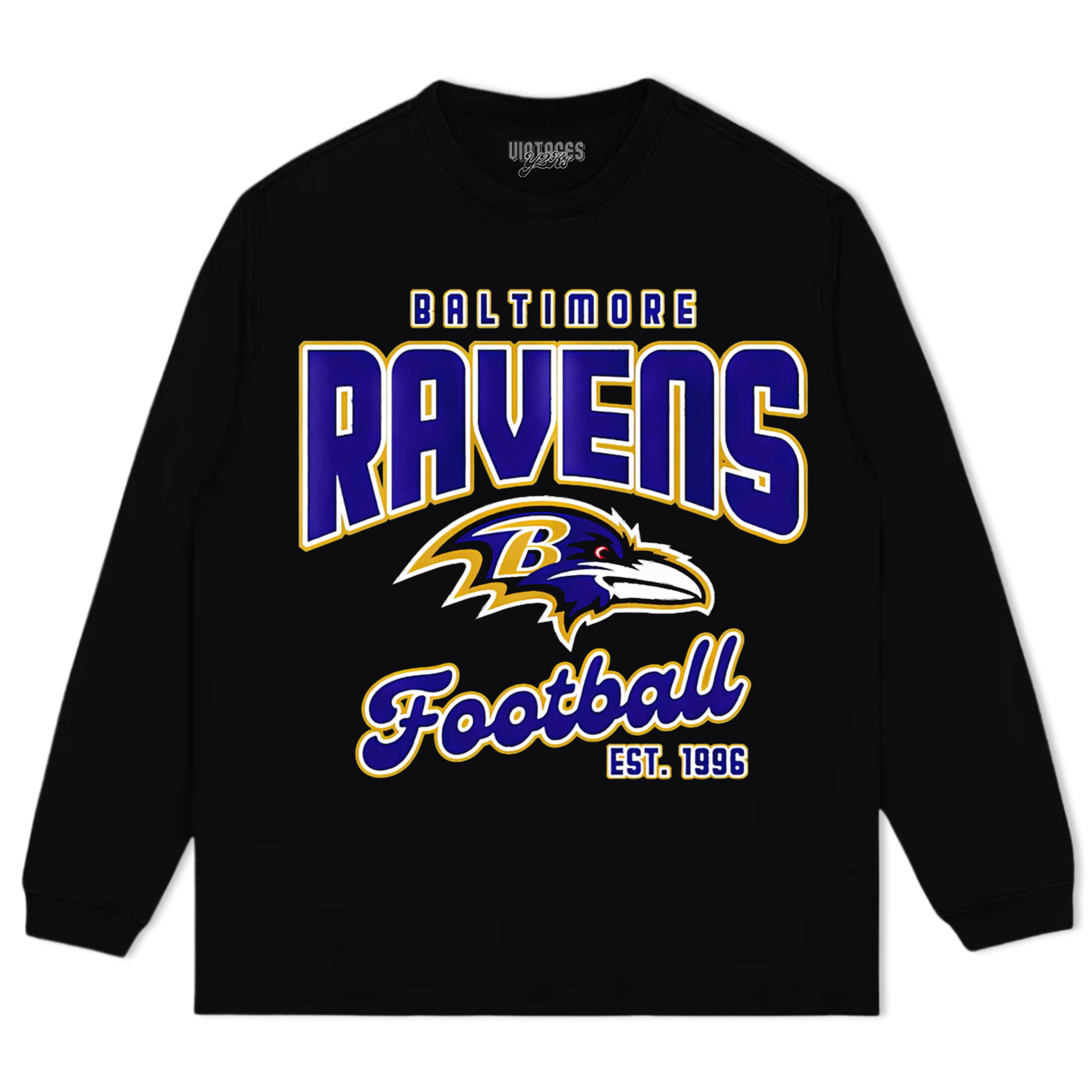 BALTIMORE RAVENS V3 TEE & LS & HOODIE