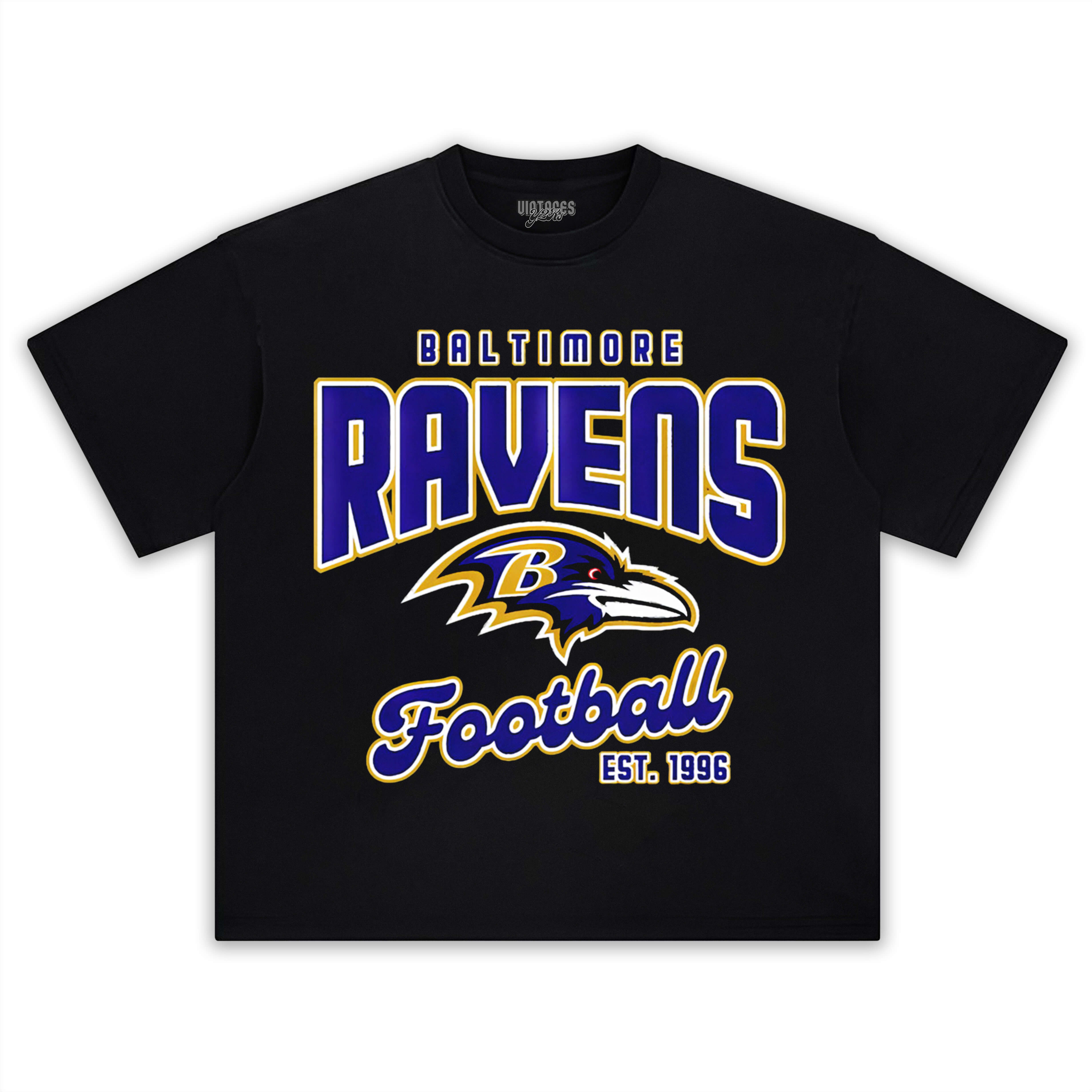 BALTIMORE RAVENS V3 TEE & LS & HOODIE