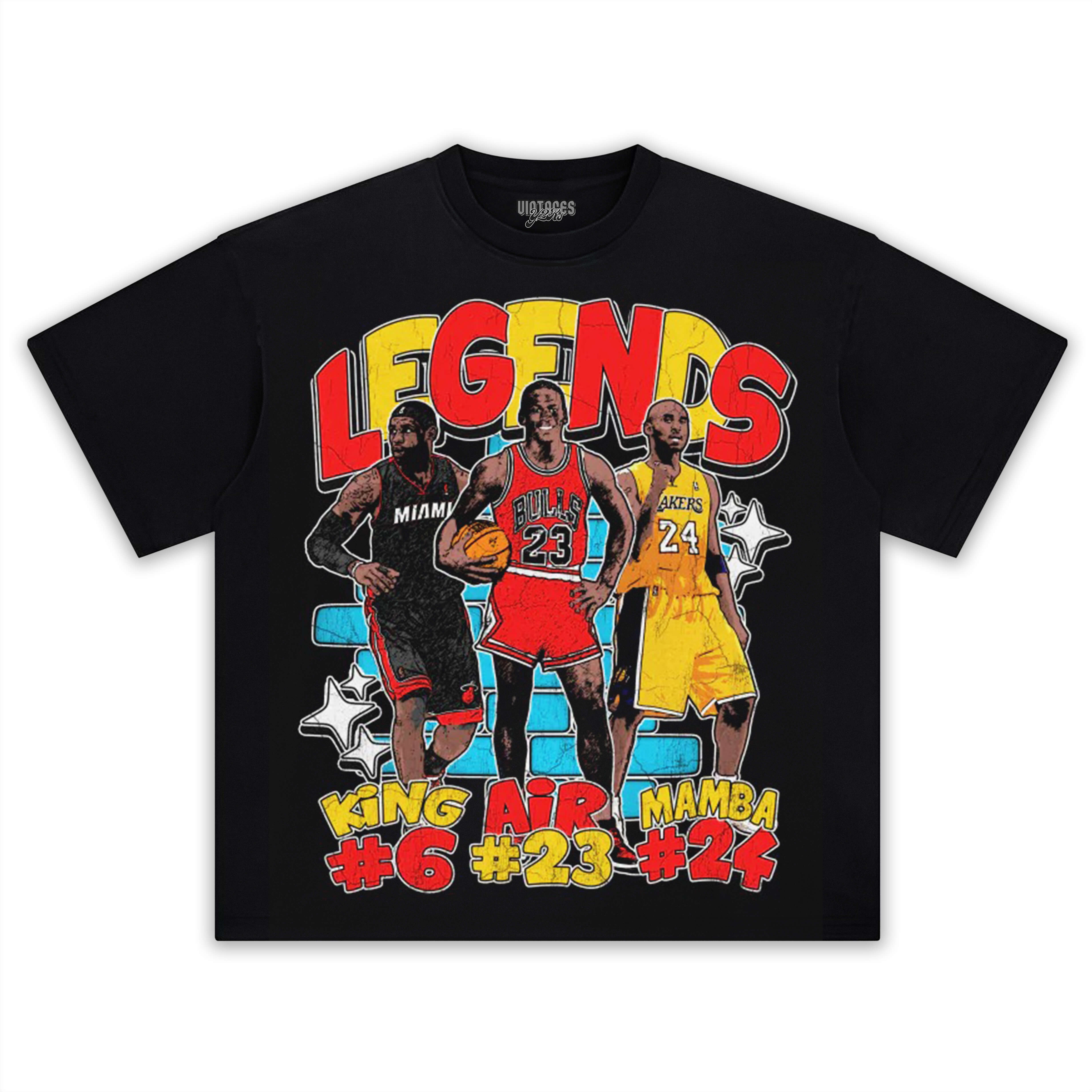 BASKETBALL LEGENDS TEE & LS & HOODIE