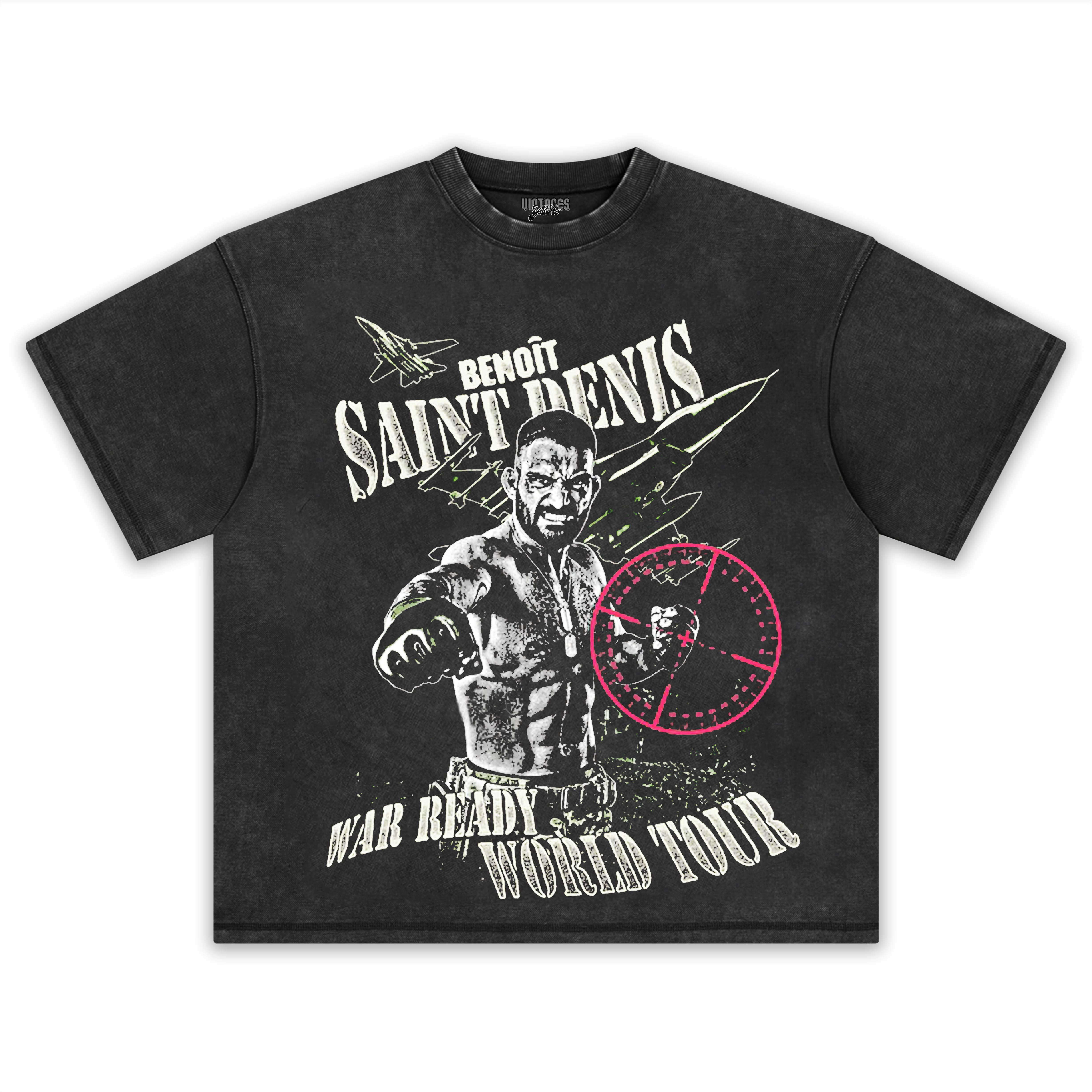 BENOÎT SAINT DENIS - WAR READY TOUR TEE & LS & HOODIE
