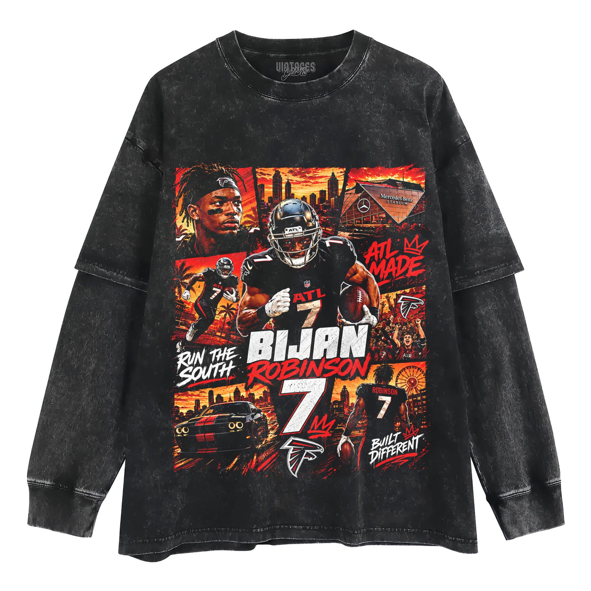 BIJAN ROBINSON RUN TO SOUTH TANK TOP & TEE & LONG SLEEVE & LAYERED LS & HOODIE
