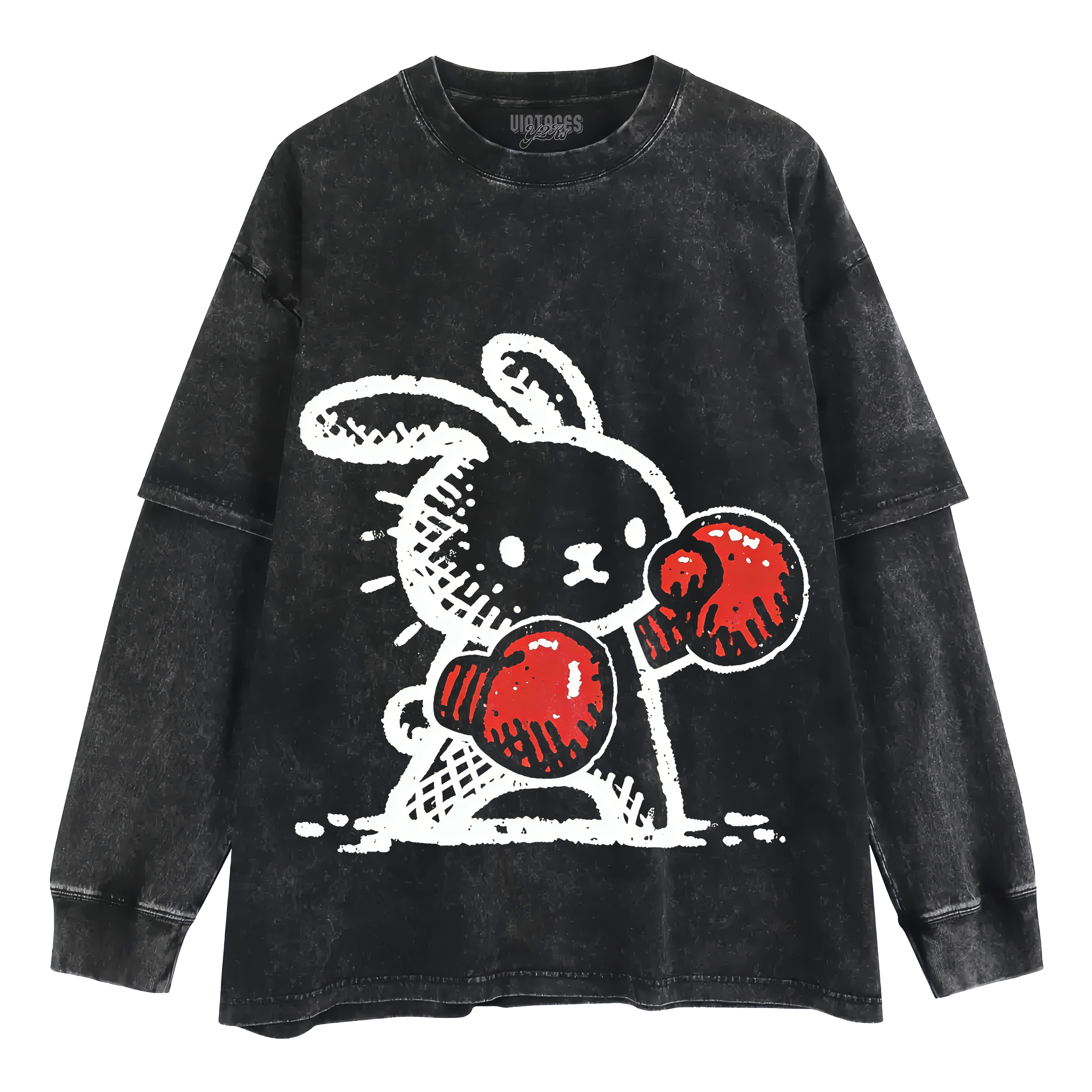 BOXER RABBIT TANK TOP & TEE & LONG SLEEVE & LAYERED LS & HOODIE