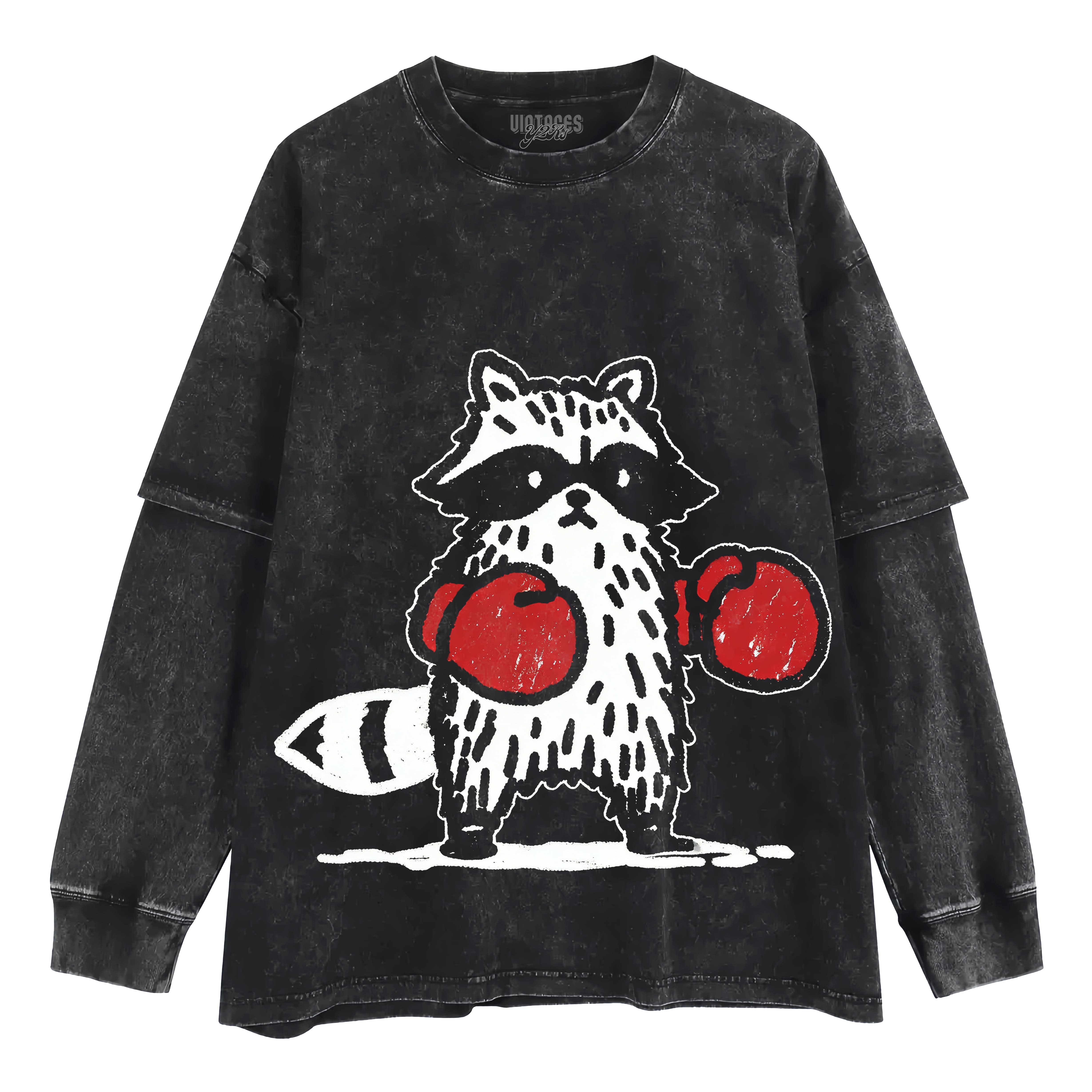BOXER RACCOON V2 TANK TOP & TEE & LONG SLEEVE & LAYERED LS & HOODIE