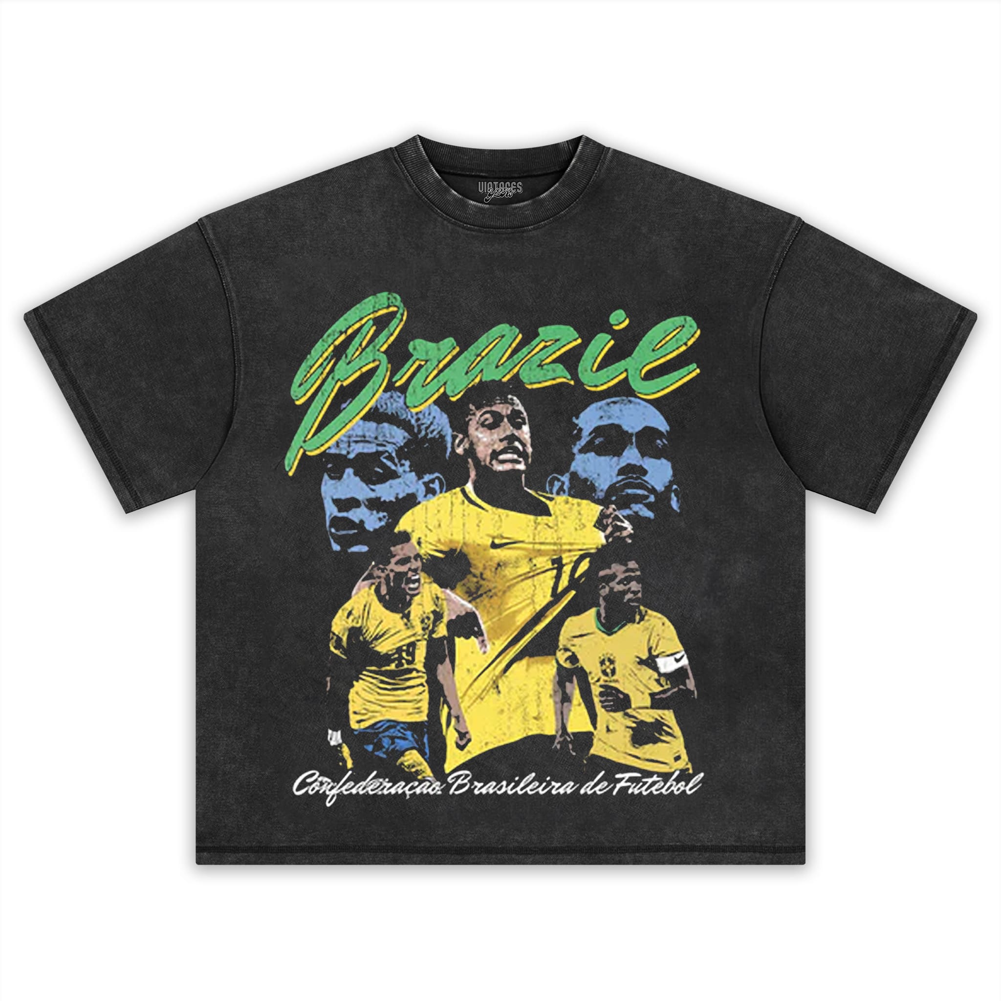 BRAZIL FOOTBALL V2 TANK TOP & TEE & LONG SLEEVE & LAYERED LS & HOODIE