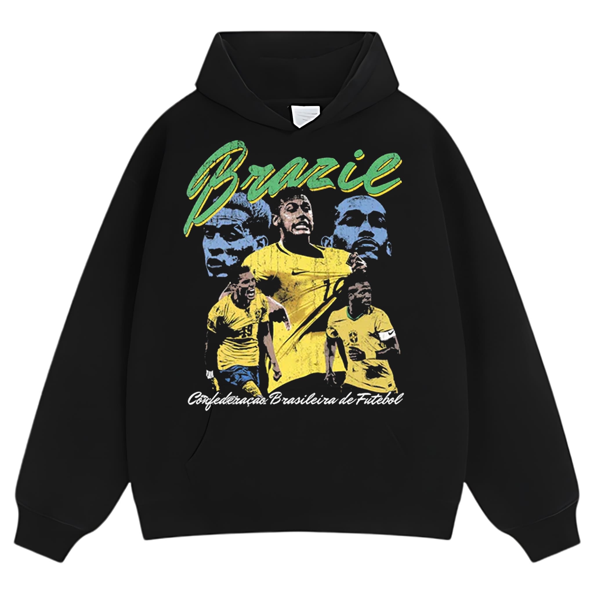 BRAZIL FOOTBALL V2 TANK TOP & TEE & LONG SLEEVE & LAYERED LS & HOODIE