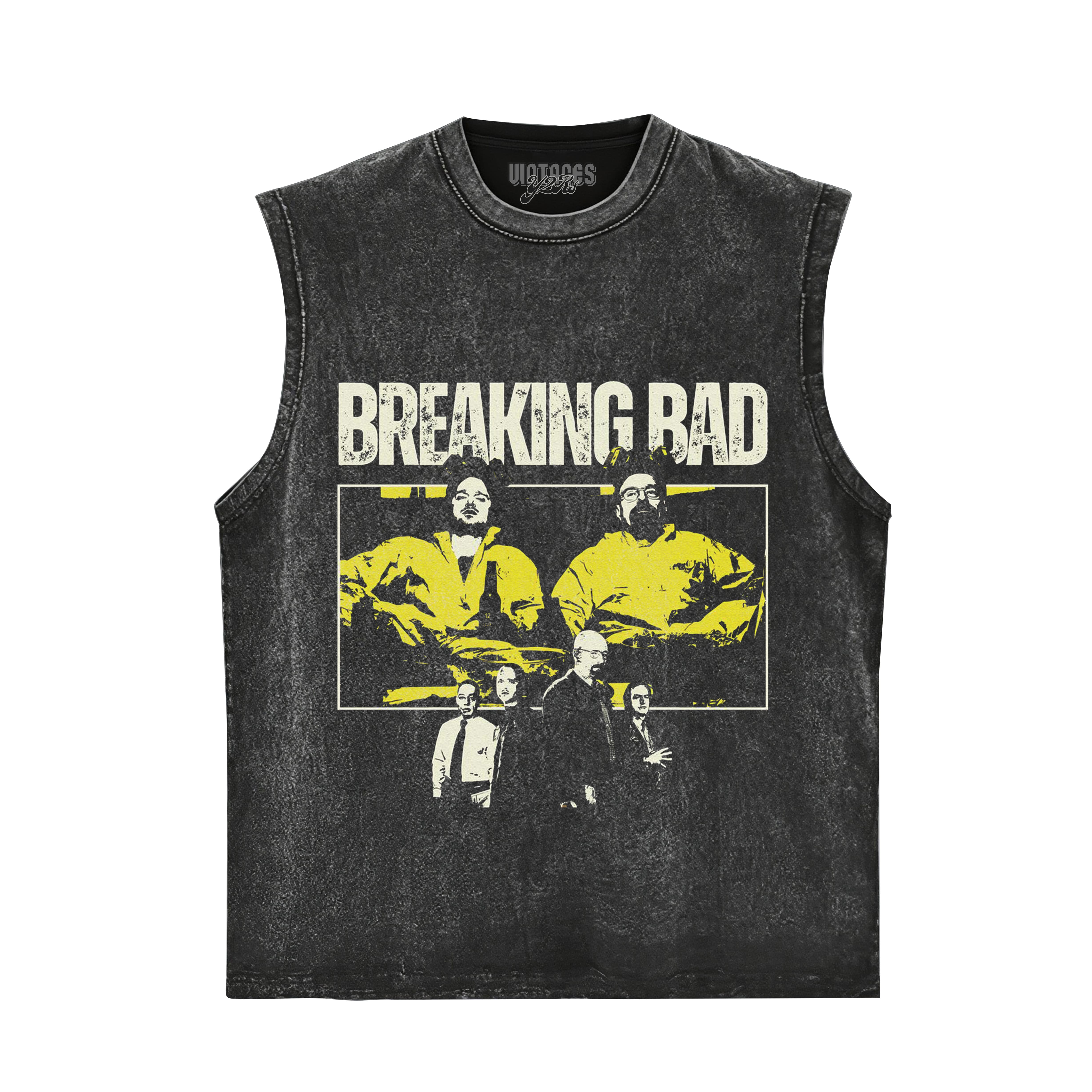 BREAKING BAD VINTAGE V2 TANK TOP & TEE & LONG SLEEVE & LAYERED LS & HOODIE