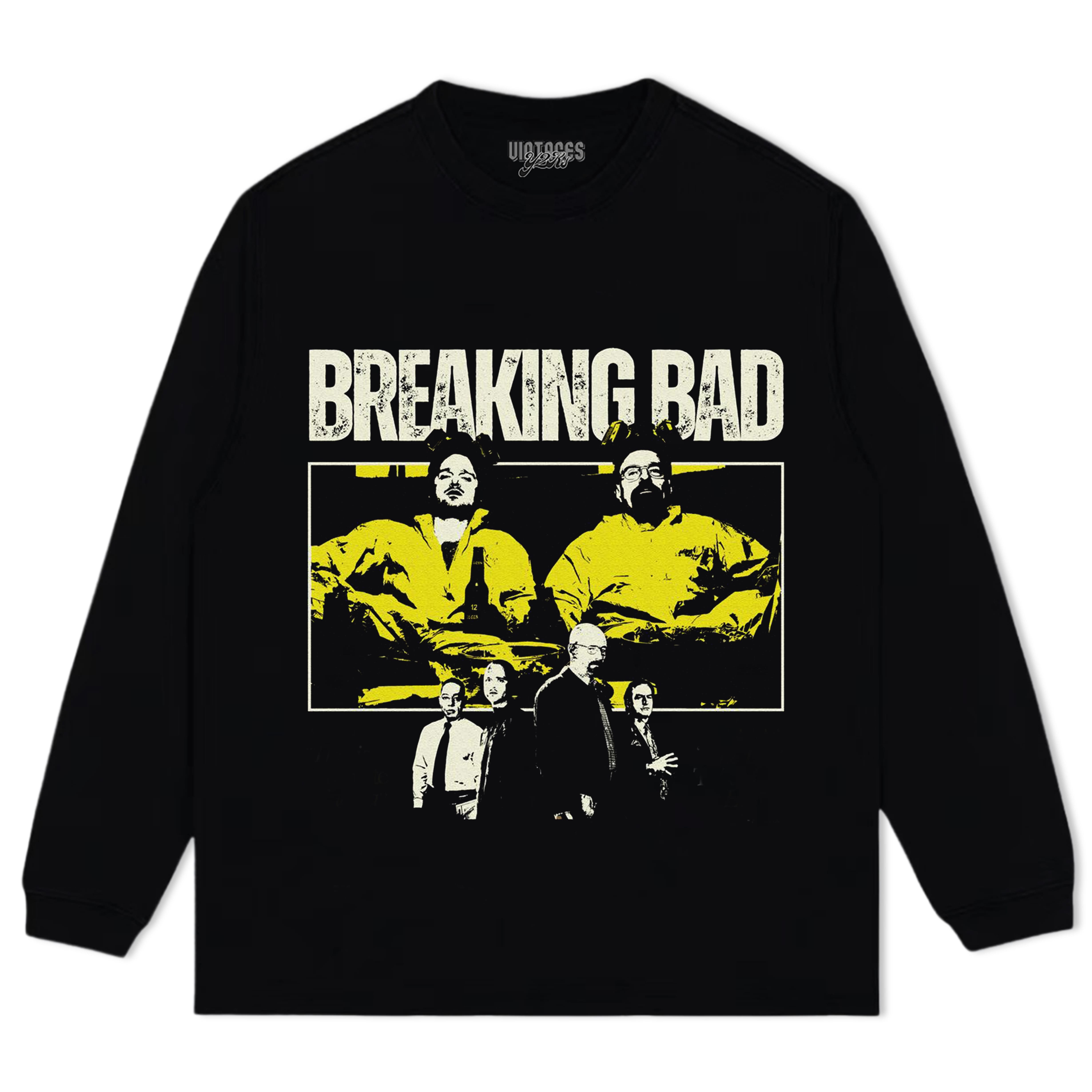BREAKING BAD VINTAGE V2 TANK TOP & TEE & LONG SLEEVE & LAYERED LS & HOODIE