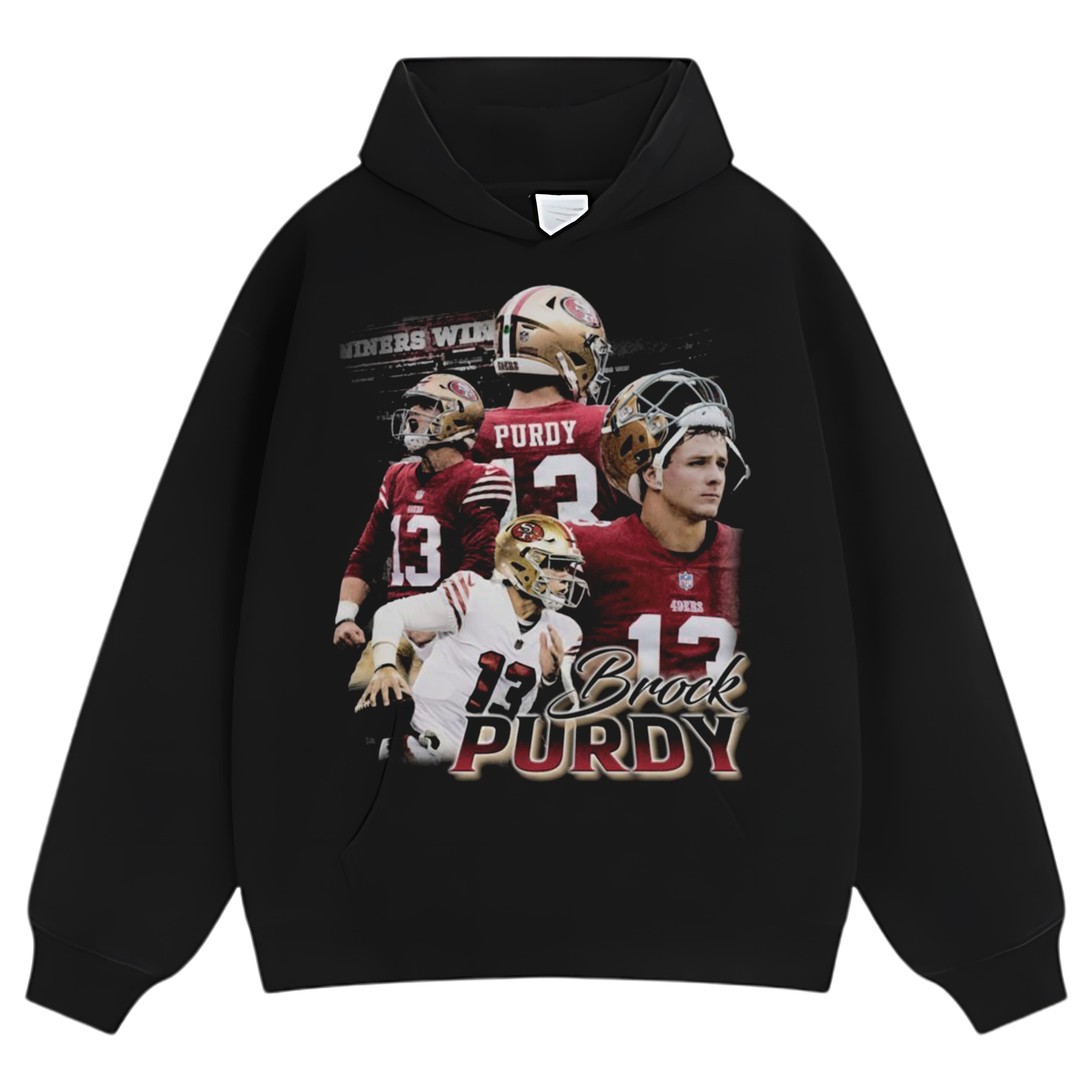 BROCK PURDY SAN FRANCISCO VINTAGE V3 TEE & LS & HOODIE