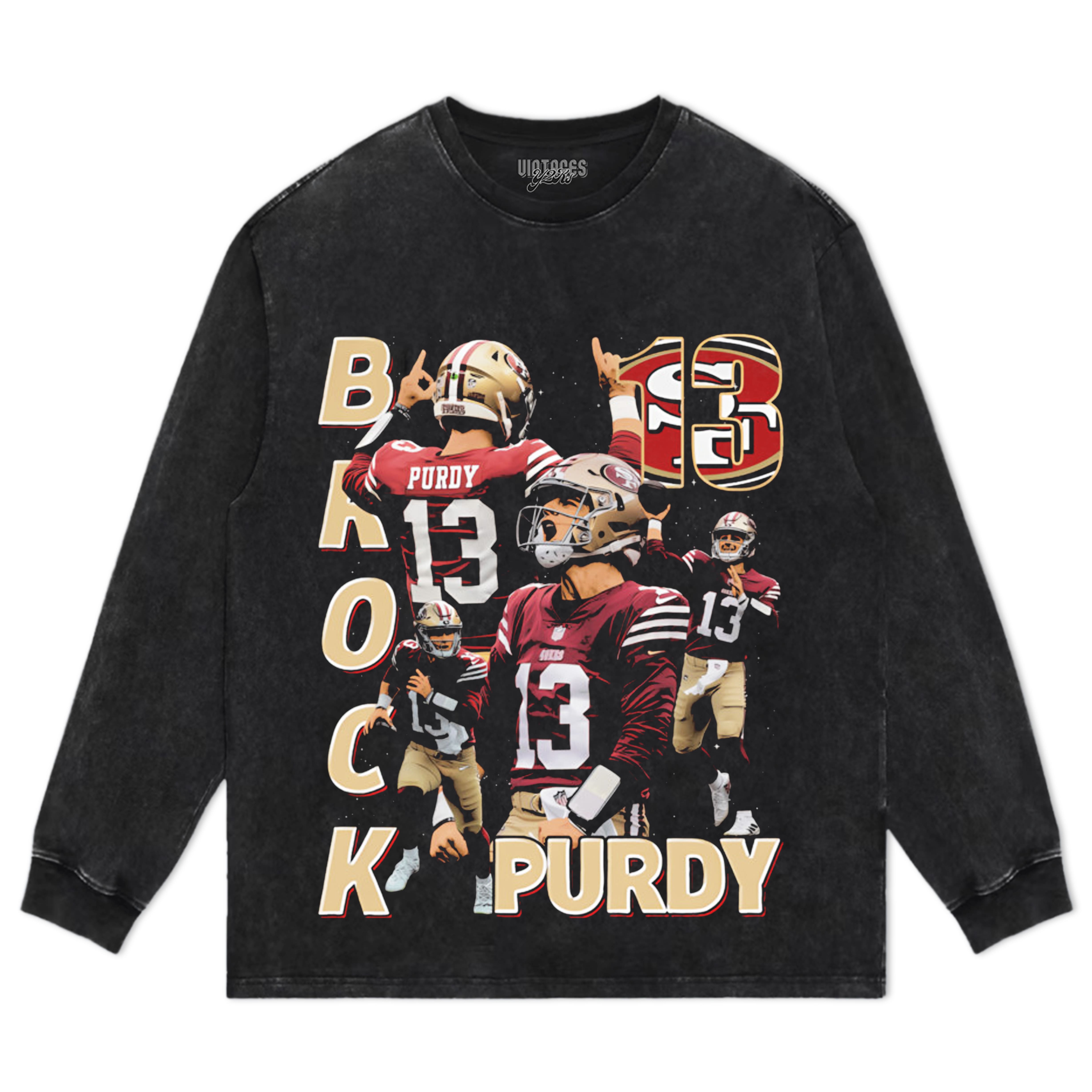 BROCK PURDY VINTAGE TEE & LS & HOODIE