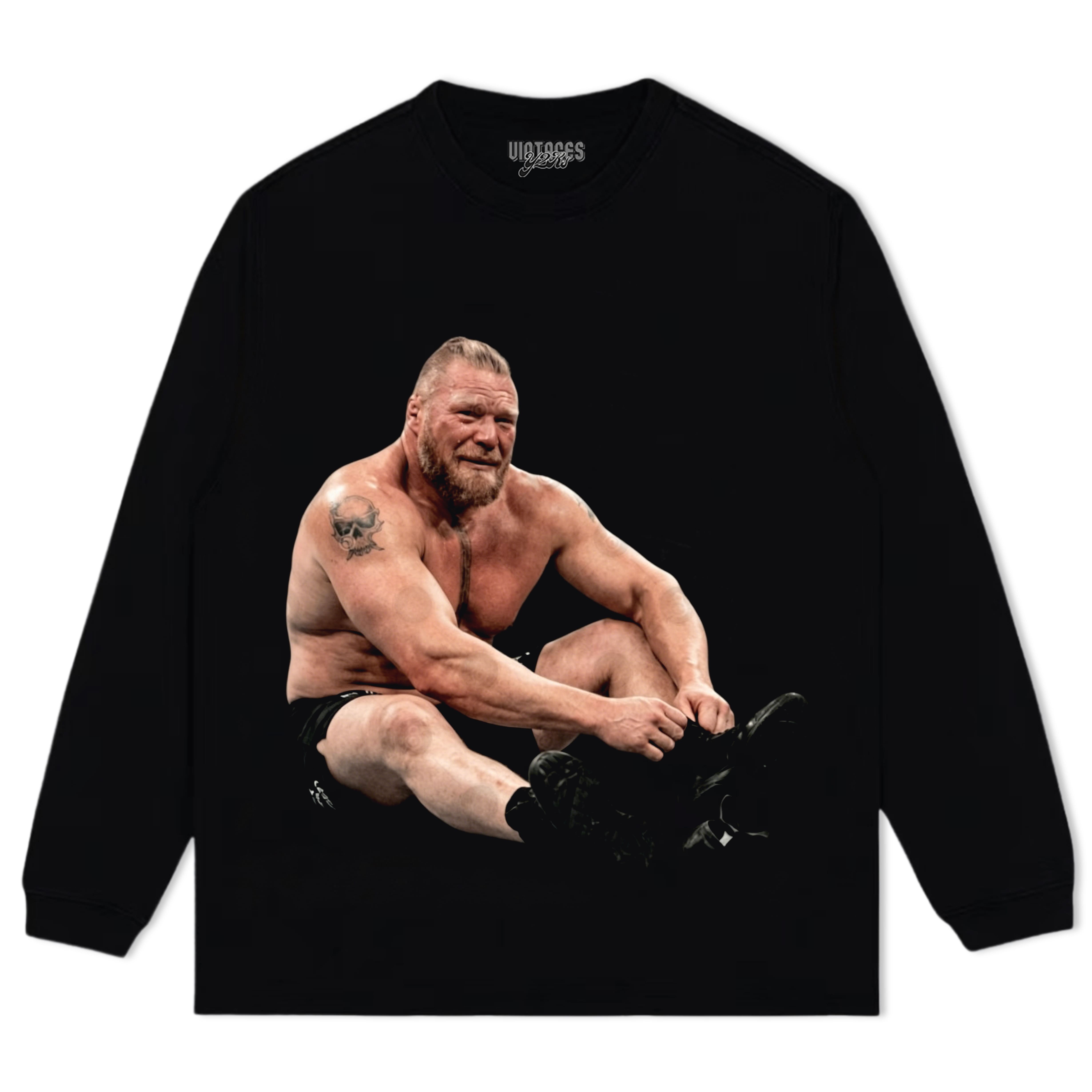 BROCK LESNAR RETIRED WWE TANK TOP & TEE & LONG SLEEVE & LAYERED LS & HOODIE