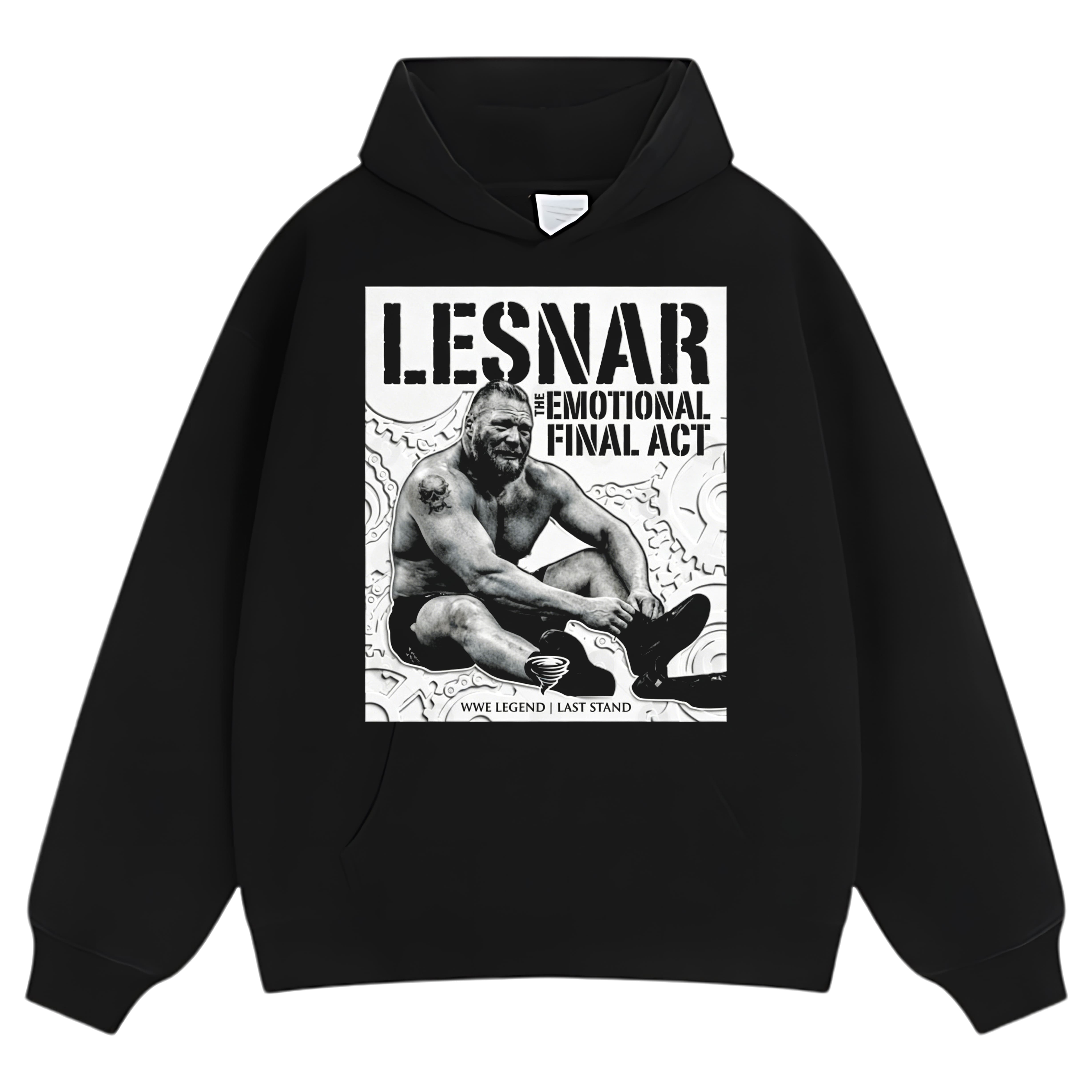BROCK LESNAR RETIRED WWE V2 TANK TOP & TEE & LONG SLEEVE & LAYERED LS & HOODIE