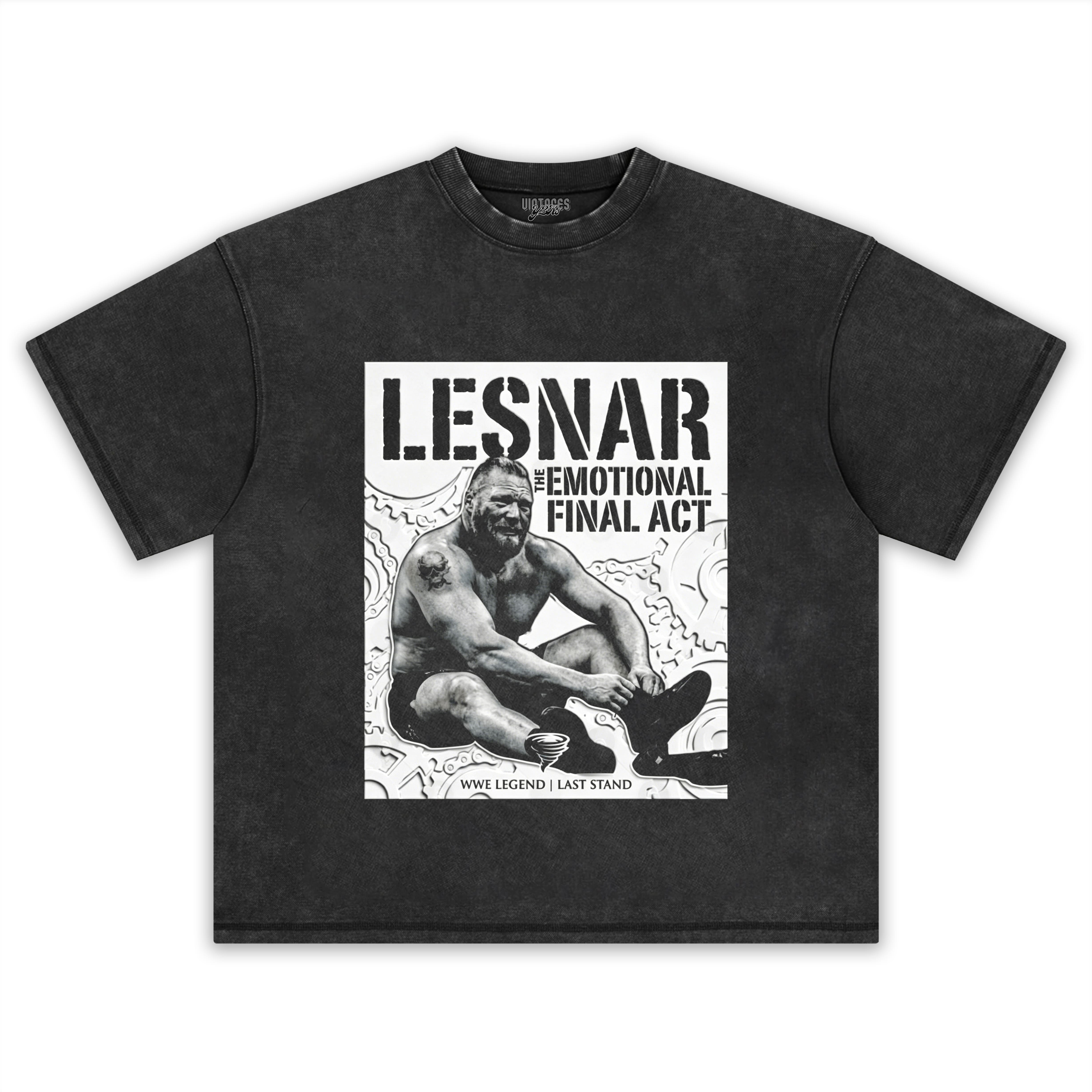 BROCK LESNAR RETIRED WWE V2 TANK TOP & TEE & LONG SLEEVE & LAYERED LS & HOODIE