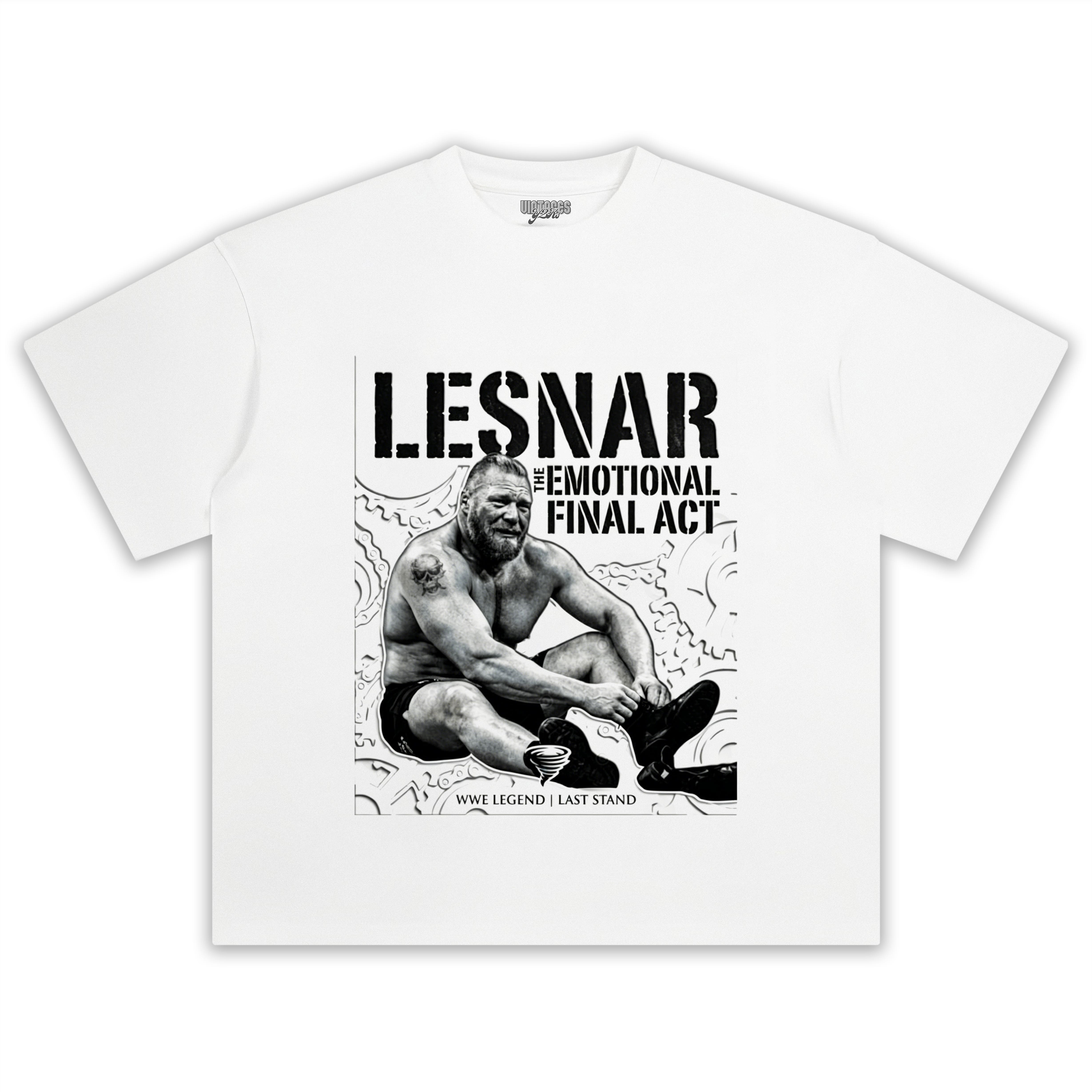 BROCK LESNAR RETIRED WWE V2 TANK TOP & TEE & LONG SLEEVE & LAYERED LS & HOODIE