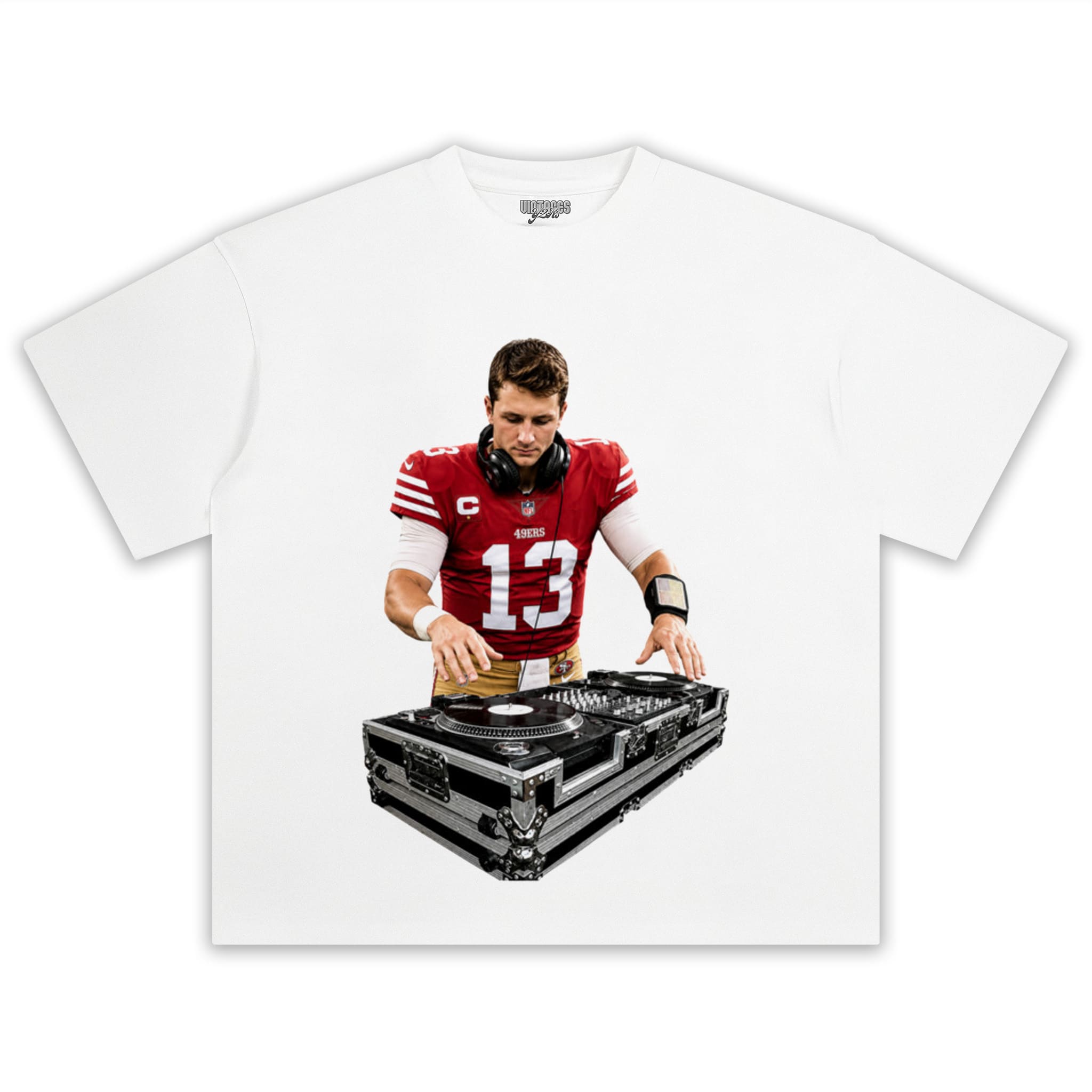 BROCK PURDY KITTLE 49ERS DJ TANK TOP & TEE & LONG SLEEVE & LAYERED LS & HOODIE