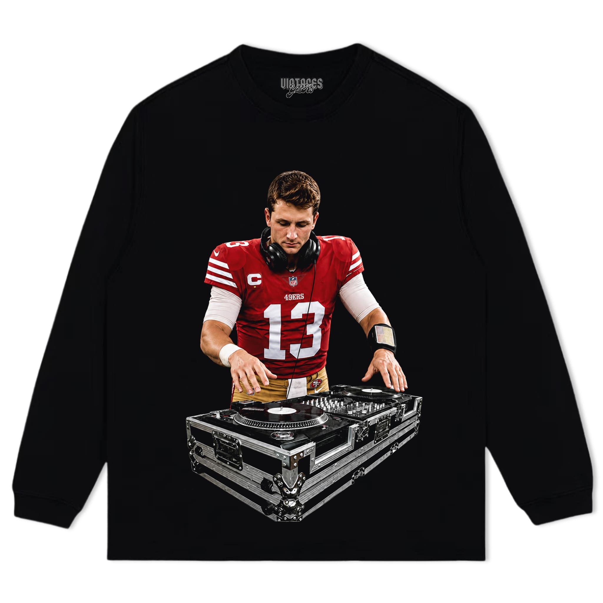 BROCK PURDY KITTLE 49ERS DJ TANK TOP & TEE & LONG SLEEVE & LAYERED LS & HOODIE