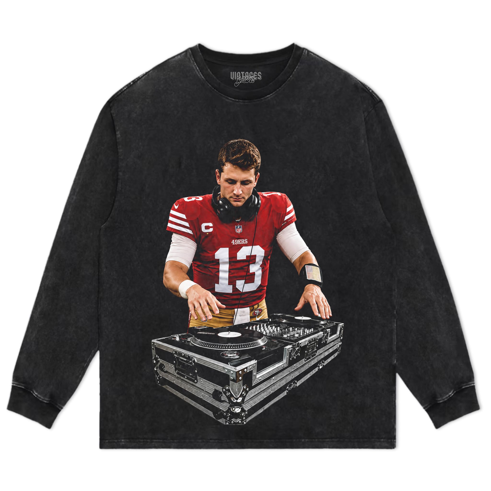 BROCK PURDY KITTLE 49ERS DJ TANK TOP & TEE & LONG SLEEVE & LAYERED LS & HOODIE