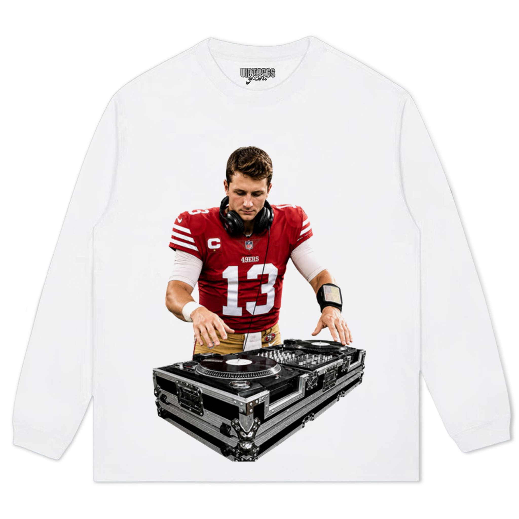 BROCK PURDY KITTLE 49ERS DJ TANK TOP & TEE & LONG SLEEVE & LAYERED LS & HOODIE