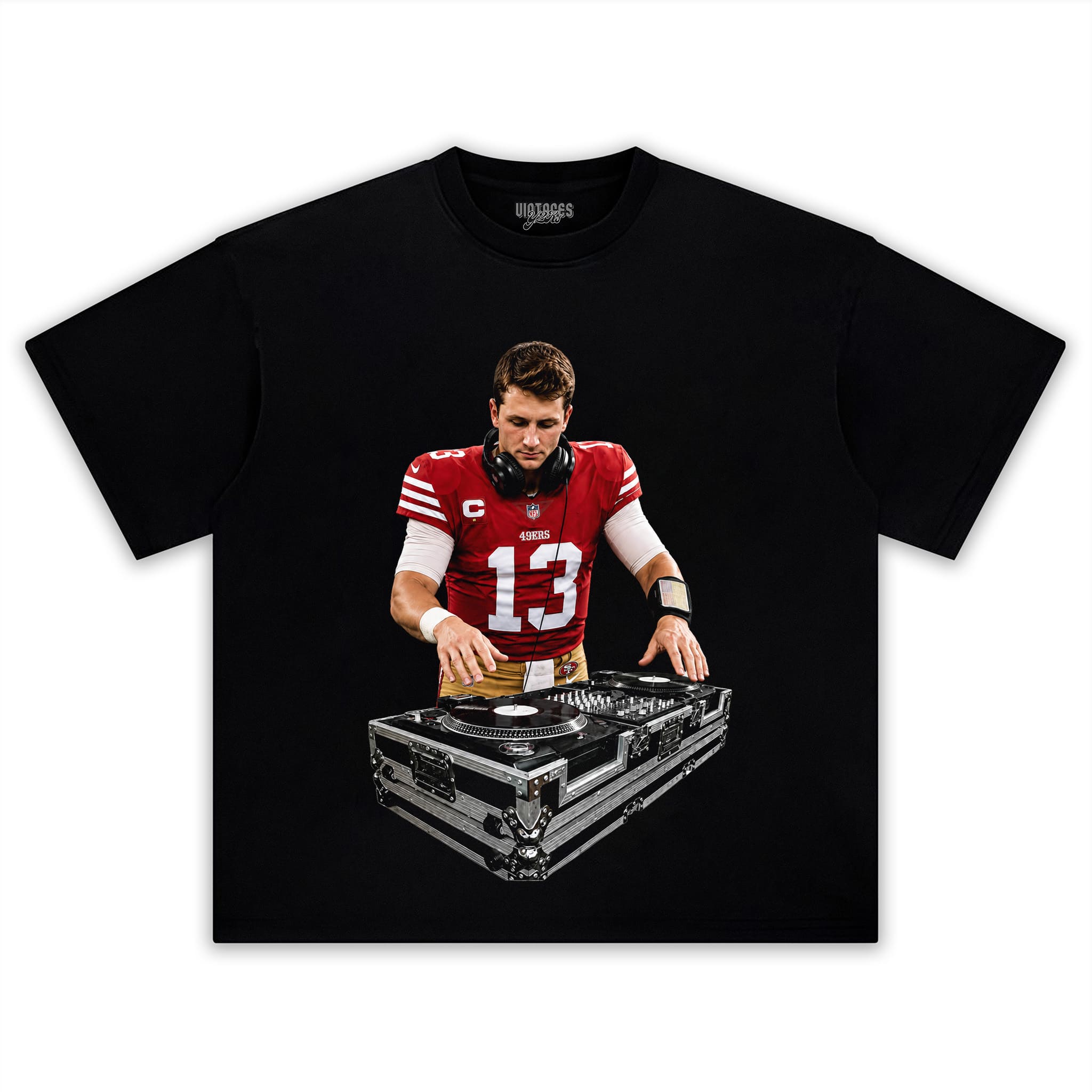 BROCK PURDY KITTLE 49ERS DJ TANK TOP & TEE & LONG SLEEVE & LAYERED LS & HOODIE