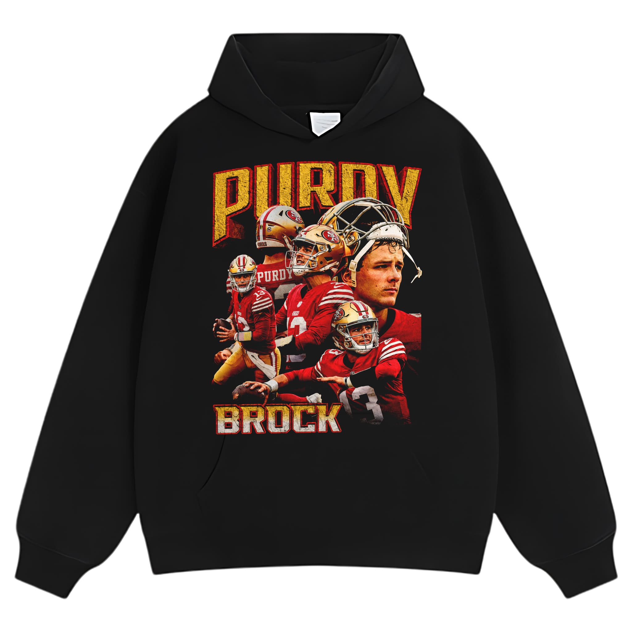 BROCK PURDY V5 VINTAGE 49ERS TANK TOP & TEE & LONG SLEEVE & LAYERED LS & HOODIE