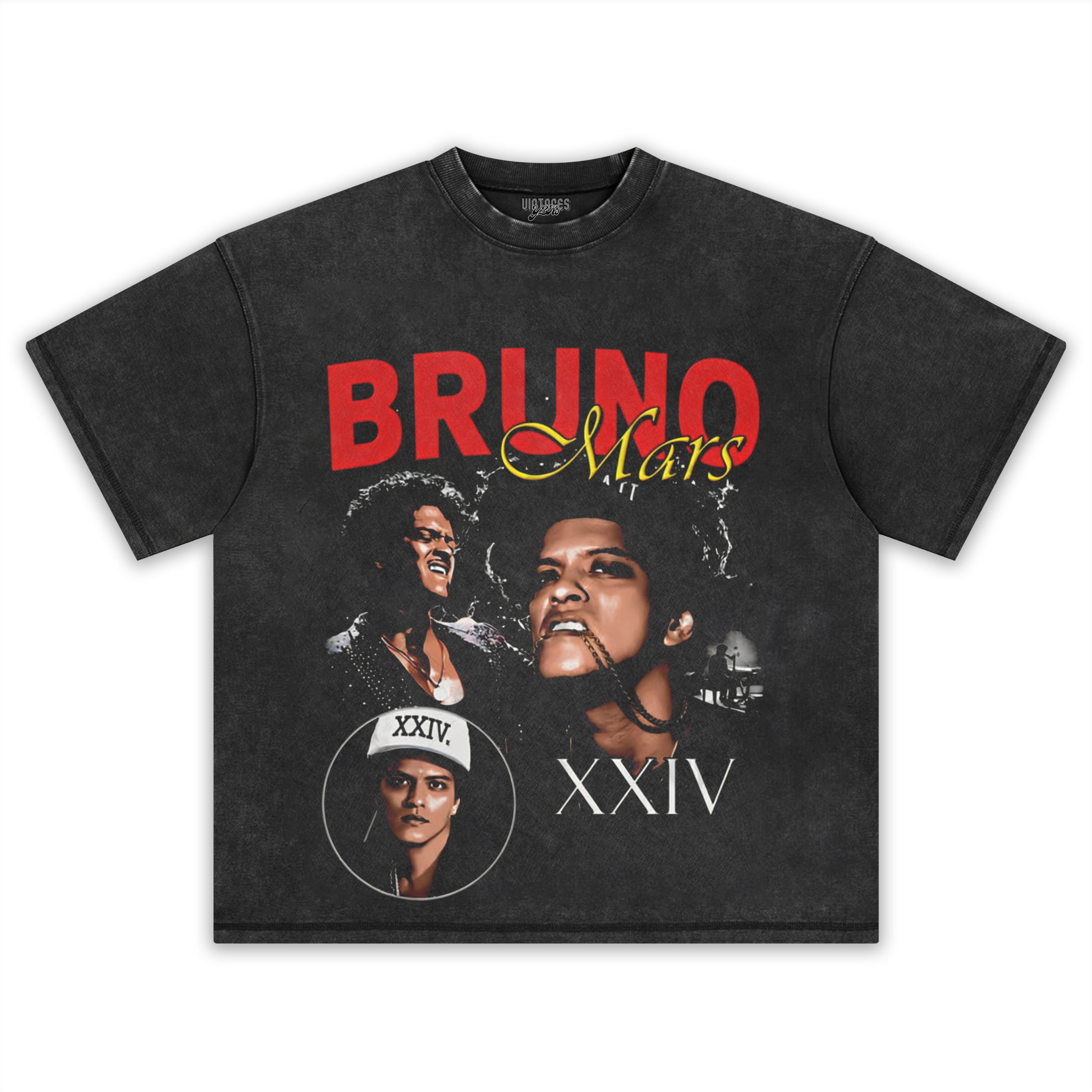 BRUNO MARS-VINTAGE STYLE V2 TEE & LS & HOODIE