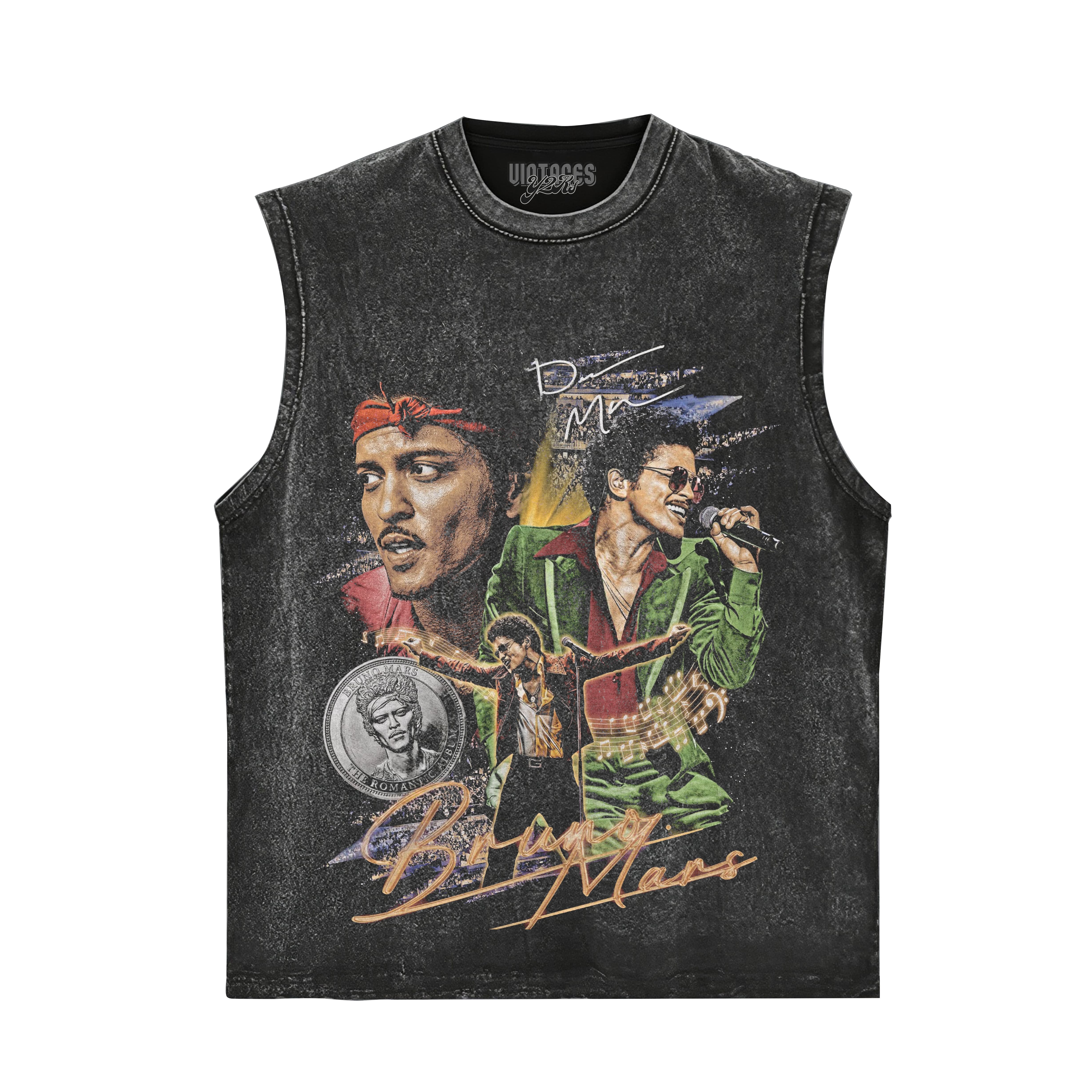 BRUNO MARS 2026 VINTAGE V5 TANK TOP & TEE & LONG SLEEVE & LAYERED LS & HOODIE