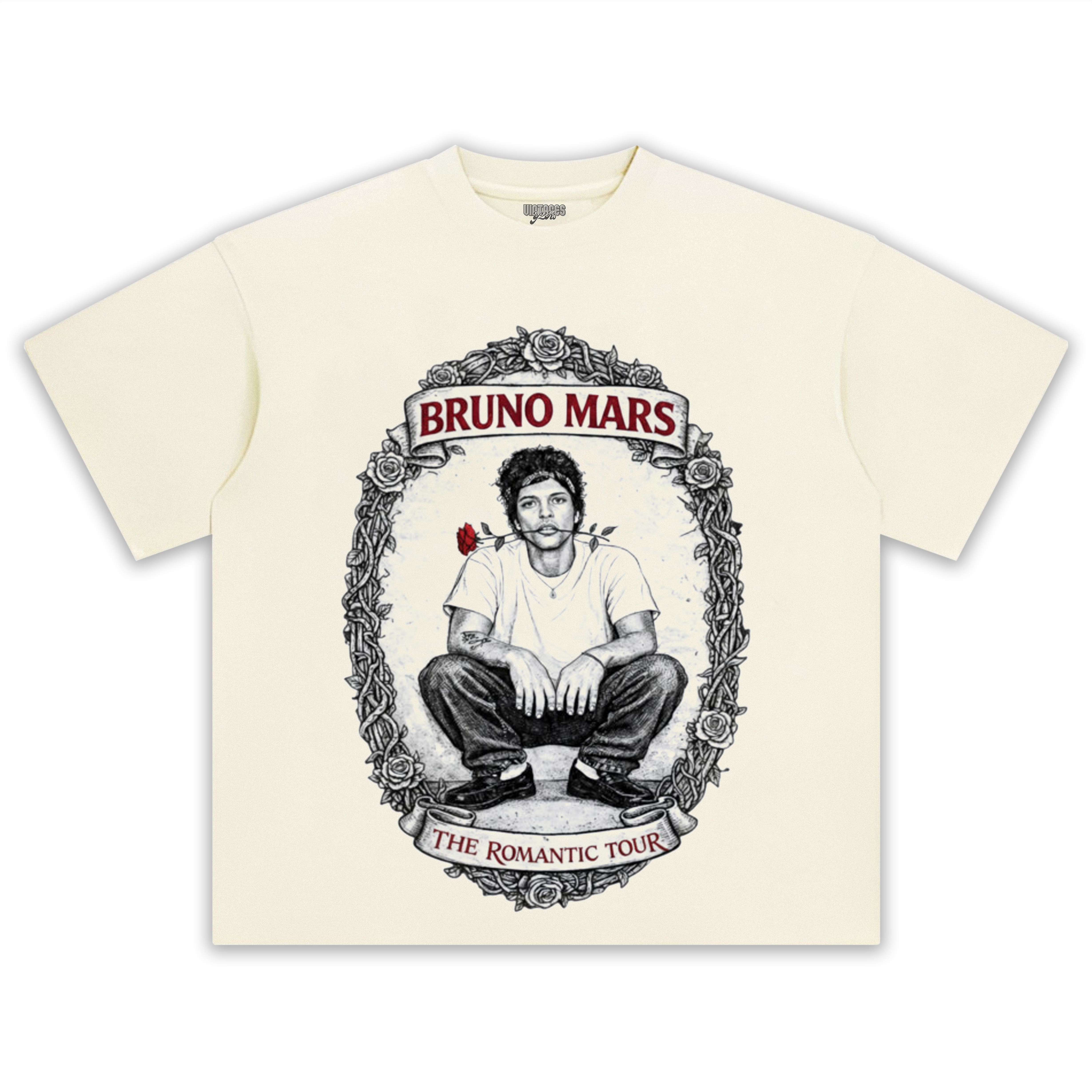 BRUNO MARS STYLE VINTAGE TEE & LS & HOODIE