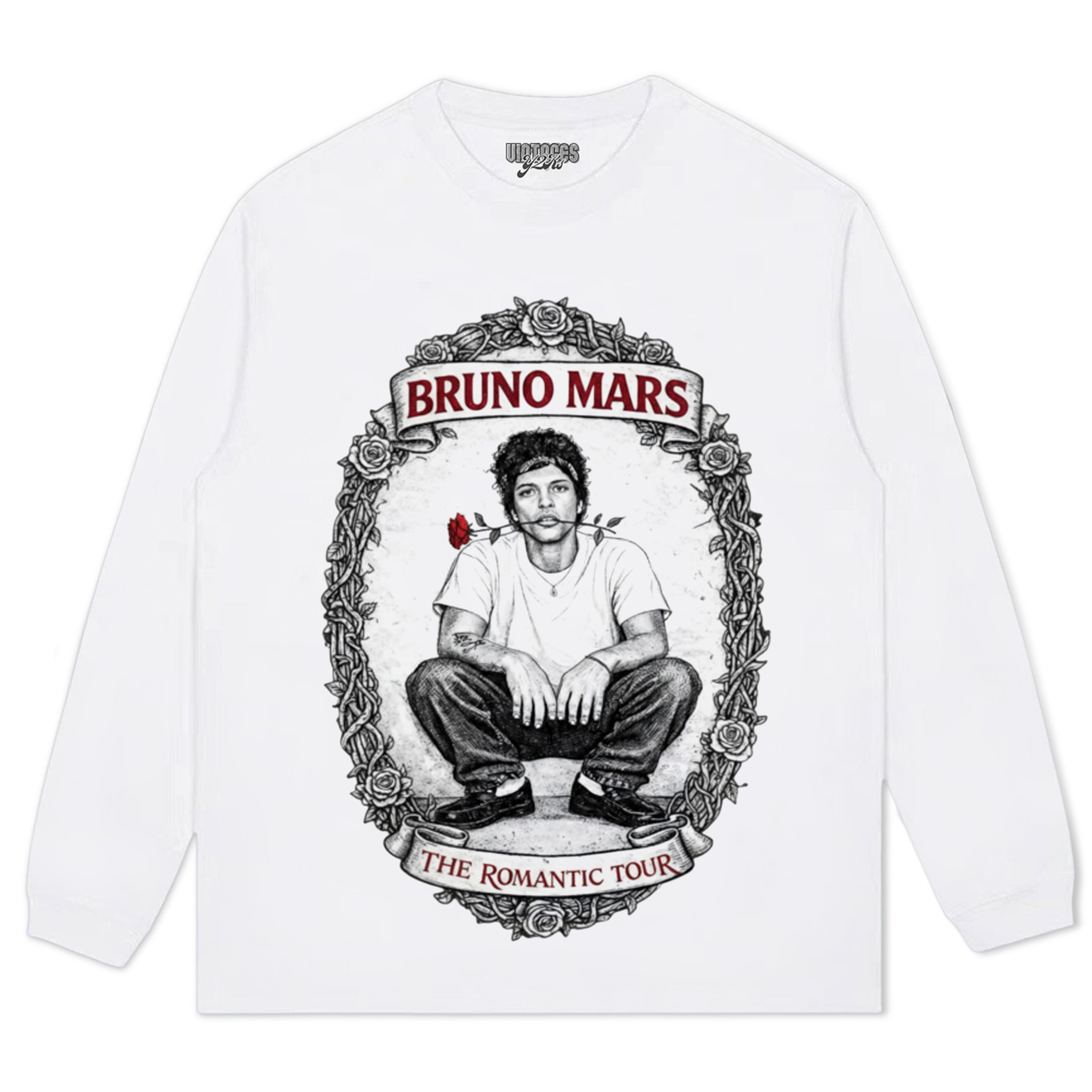BRUNO MARS STYLE VINTAGE TEE & LS & HOODIE