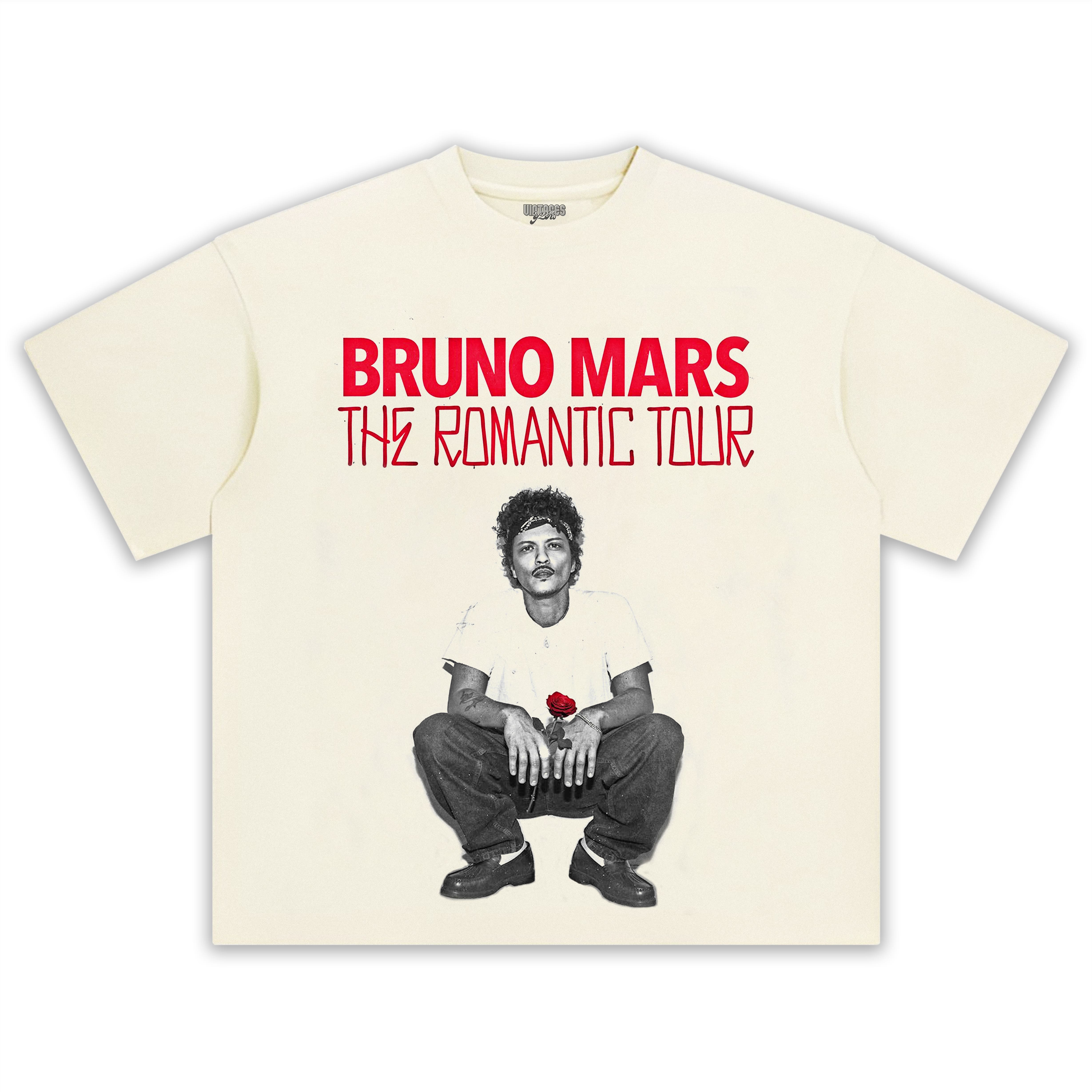 BRUNO MARS & THE ROMANTIC TOUR TEE & LS & HOODIE
