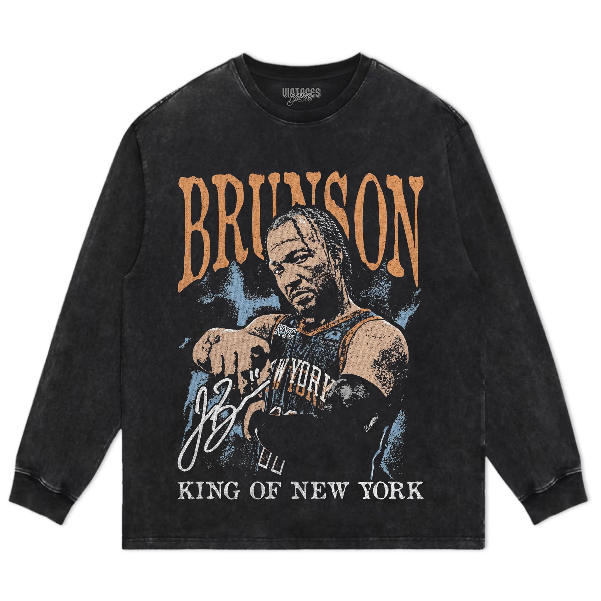 BRUNSON - KING OF NEW YORK TANK TOP & TEE & LONG SLEEVE & LAYERED LS & HOODIE