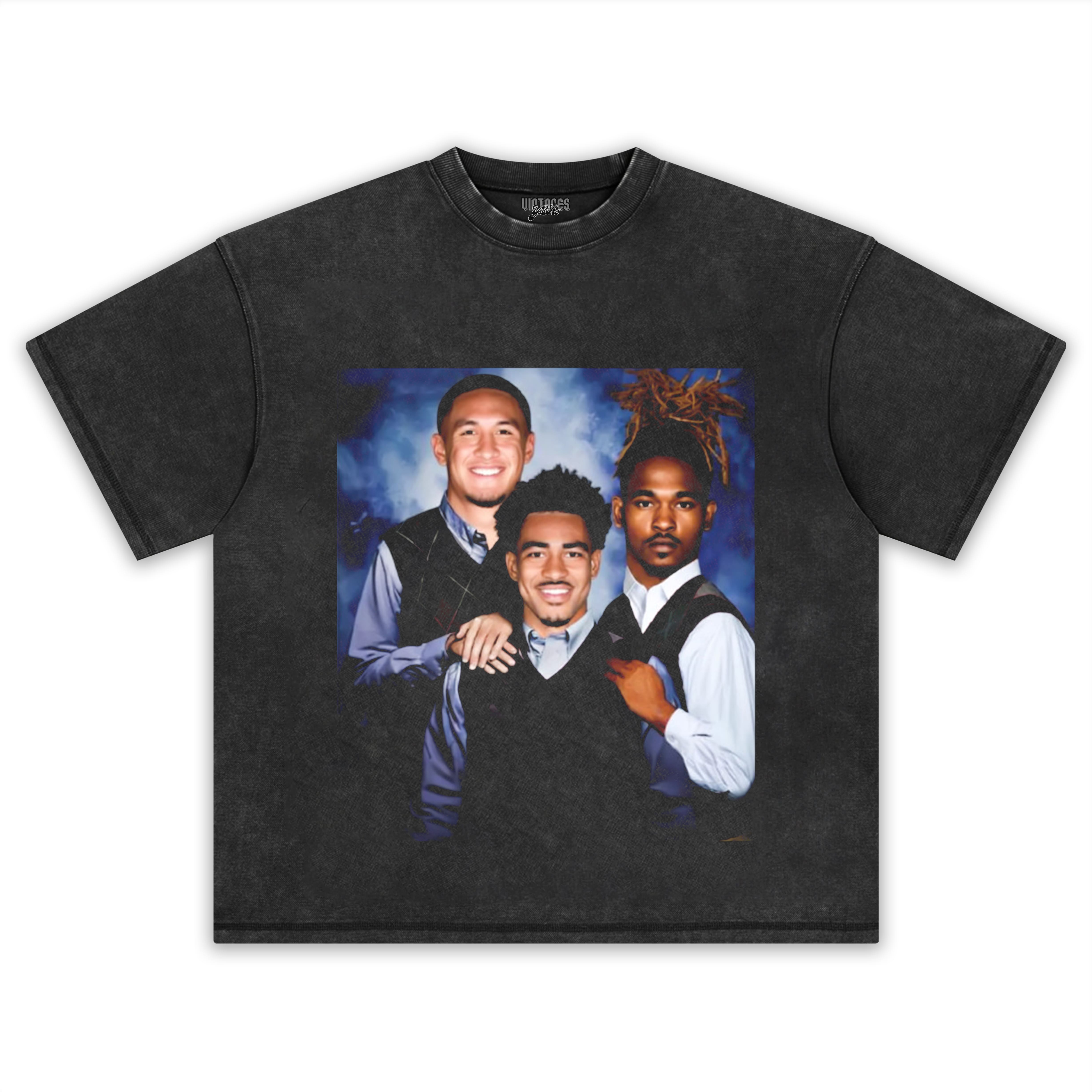 BRYCE YOUNG RICO DOWDLE TETAIROA MCMILLAN STEP BROTHERS CAROLINA FOOTBALL TEE & LS & HOODIE