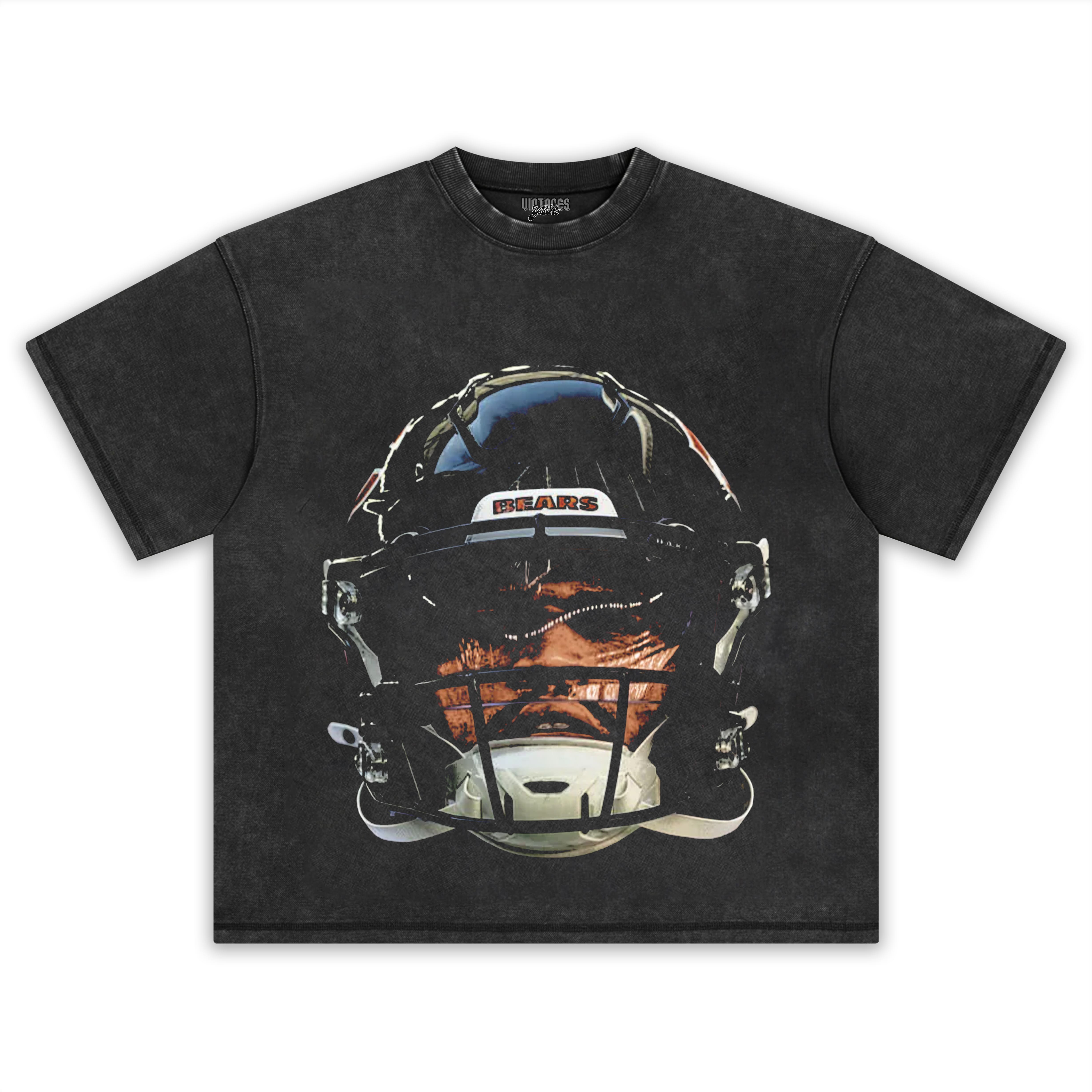 CALEB WILLIAMS NFL HELMET VINTAGE GRAPHIC TEE & LS & HOODIE