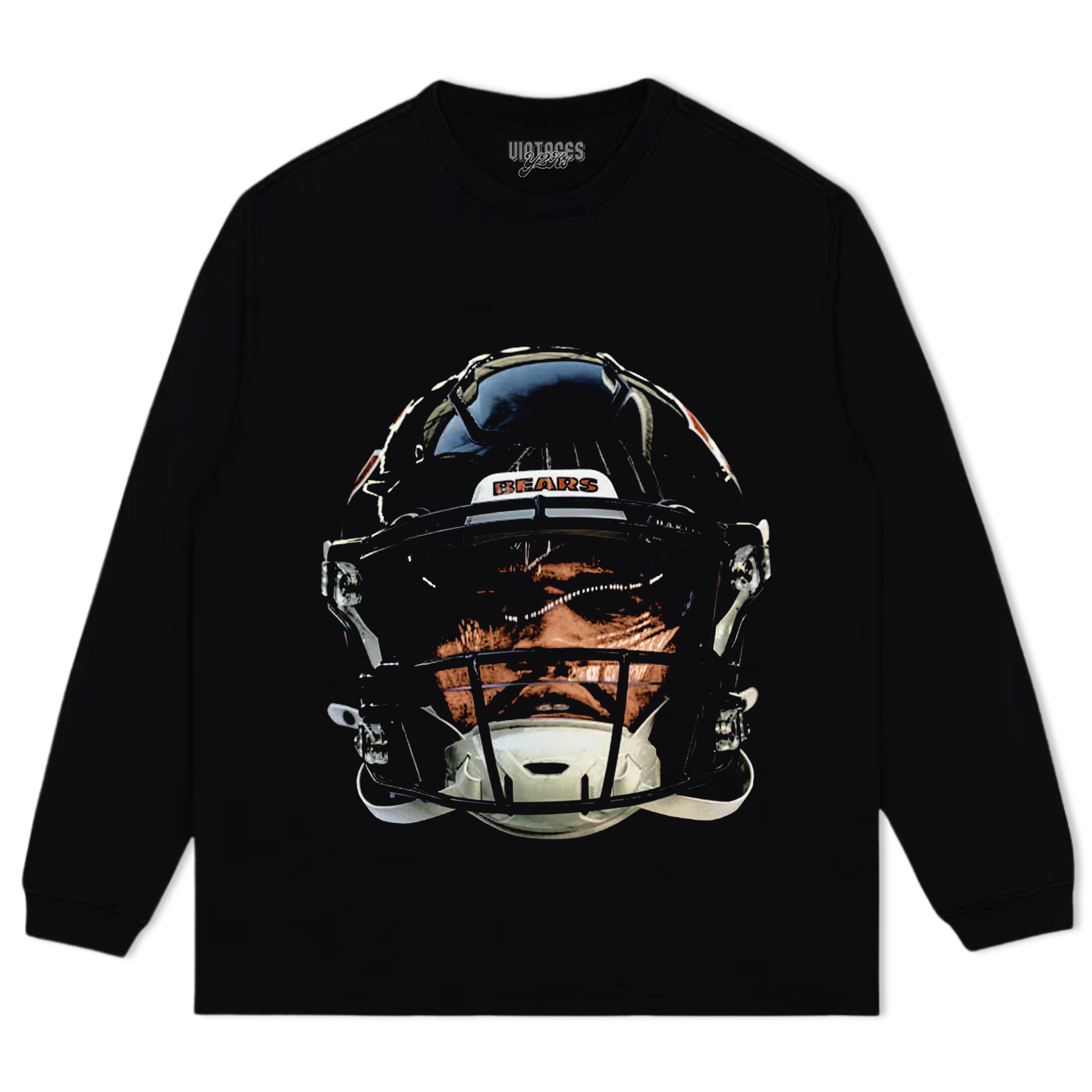 CALEB WILLIAMS NFL HELMET VINTAGE GRAPHIC TEE & LS & HOODIE