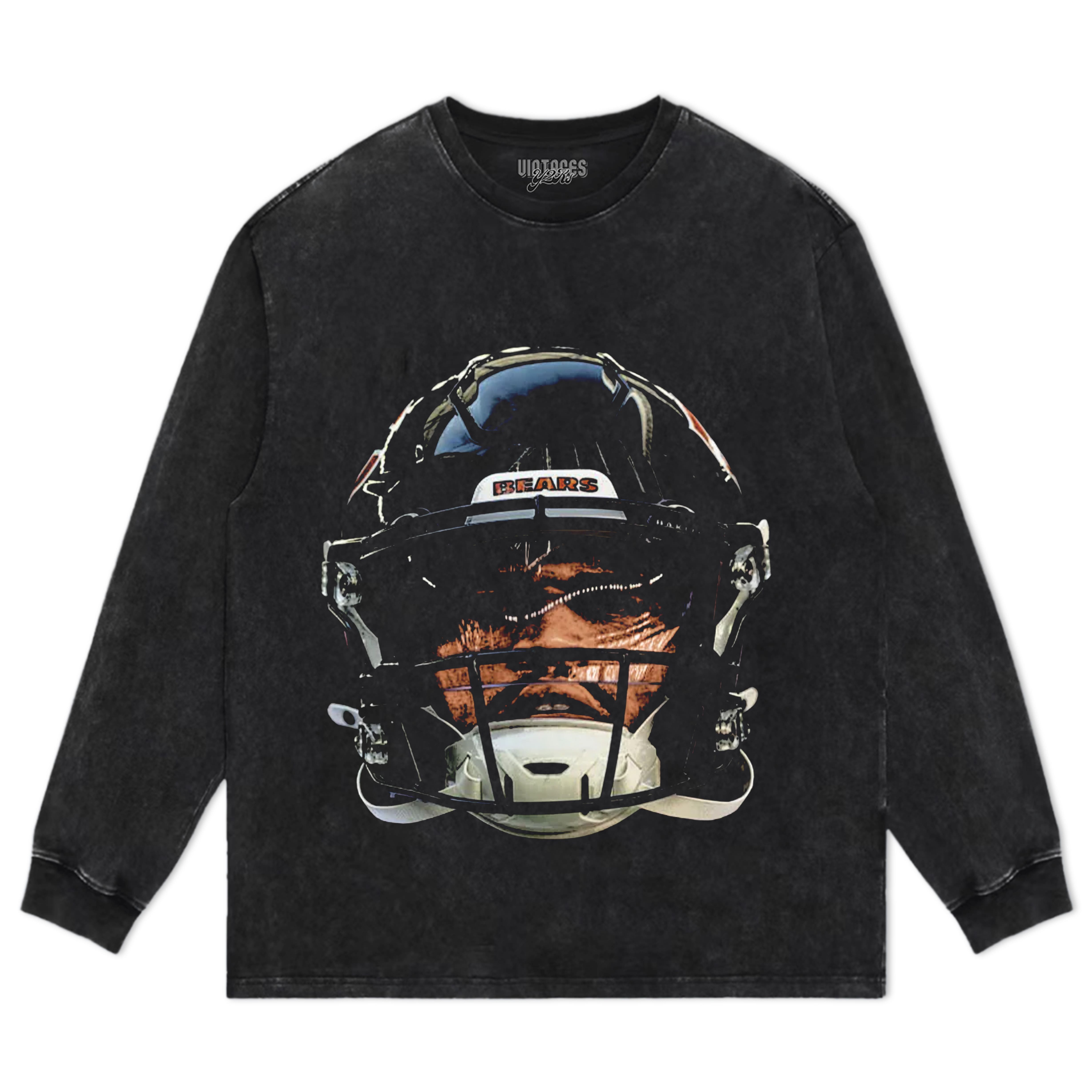 CALEB WILLIAMS NFL HELMET VINTAGE GRAPHIC TEE & LS & HOODIE