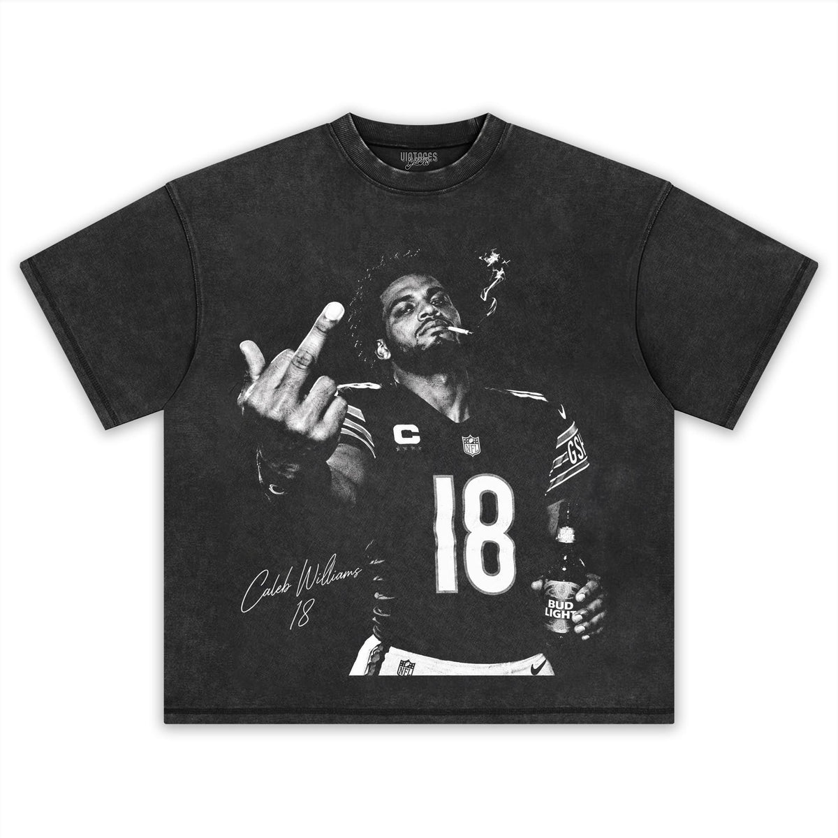CALEB WILLIAMS - MIDDLE FINGER V2 TANK TOP & TEE & LONG SLEEVE & LAYERED LS & HOODIE