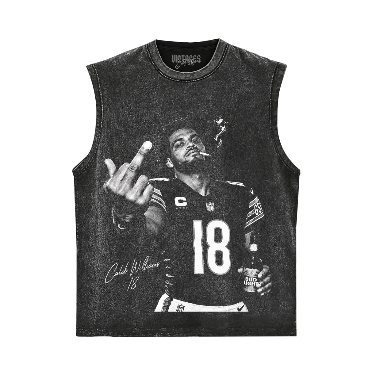 CALEB WILLIAMS - MIDDLE FINGER V2 TANK TOP & TEE & LONG SLEEVE & LAYERED LS & HOODIE