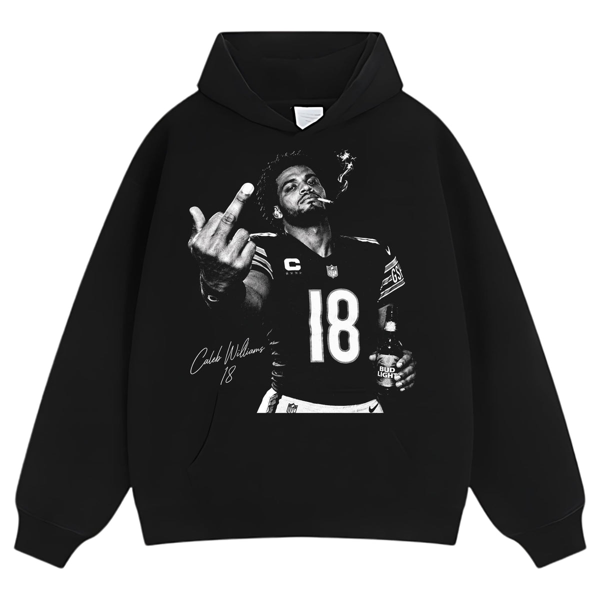 CALEB WILLIAMS - MIDDLE FINGER V2 TANK TOP & TEE & LONG SLEEVE & LAYERED LS & HOODIE