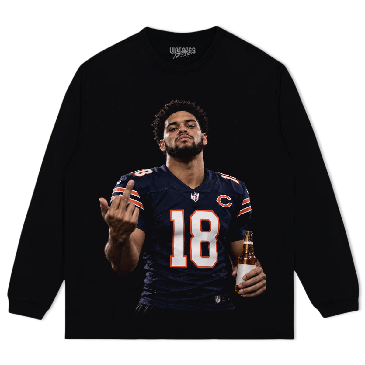 CALEB WILLIAMS - MIDDLE FINGER V4 TANK TOP & TEE & LONG SLEEVE & LAYERED LS & HOODIE