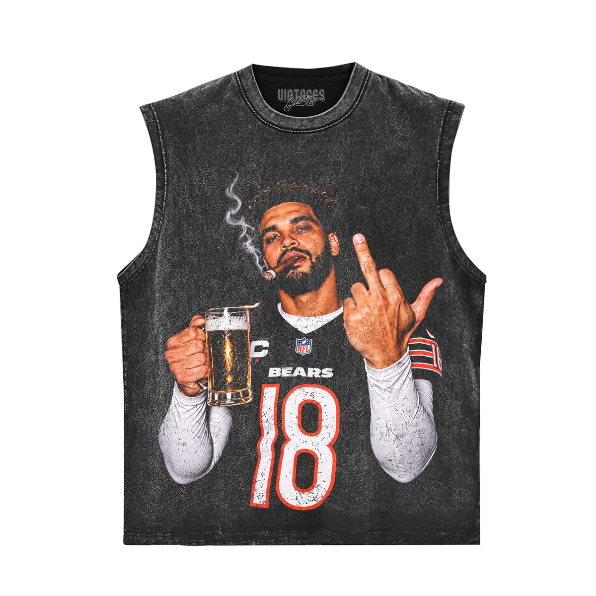 CALEB WILLIAMS - MIDDLE FINGER V5 TANK TOP & TEE & LONG SLEEVE & LAYERED LS & HOODIE