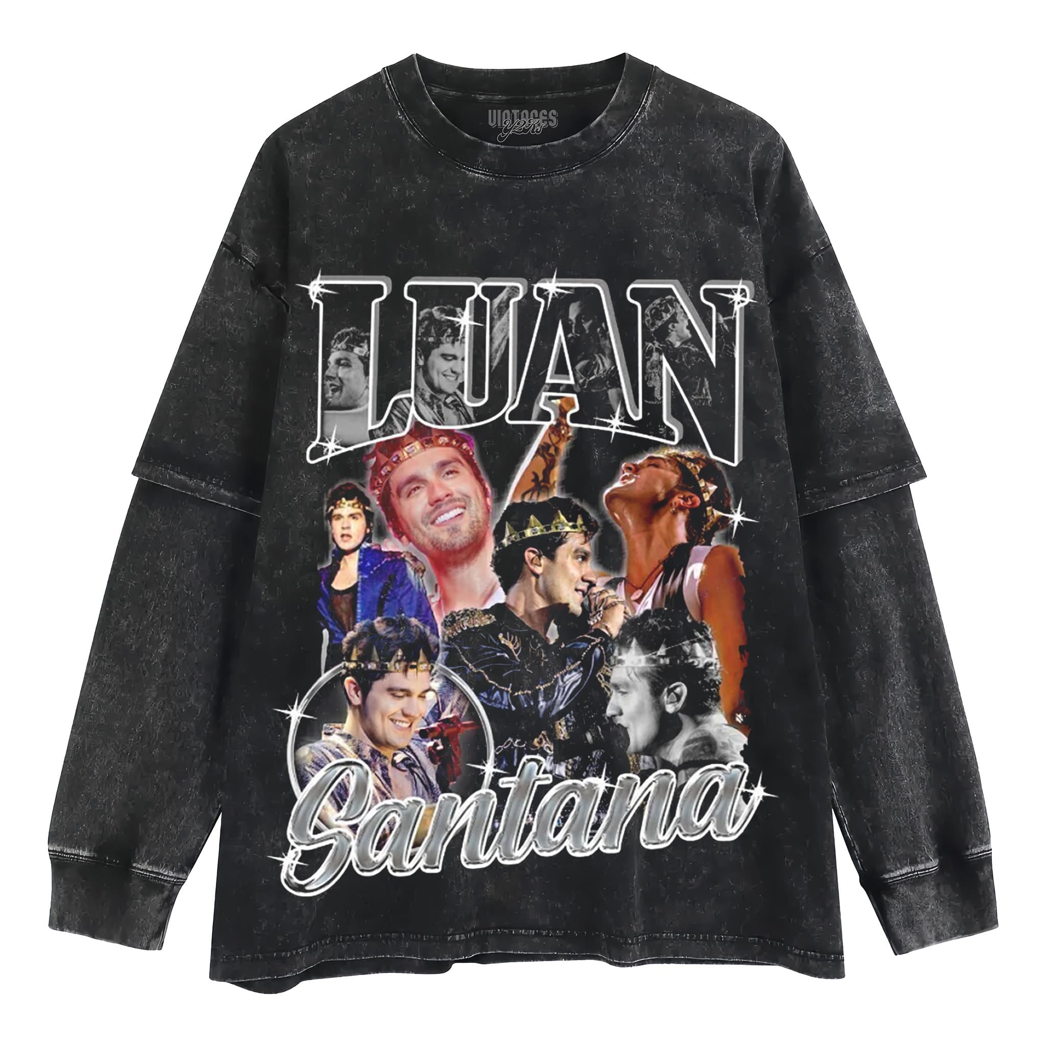CAMISA LUAN SANTANA KING 2 TANK TOP & TEE & LONG SLEEVE & LAYERED LS & HOODIE