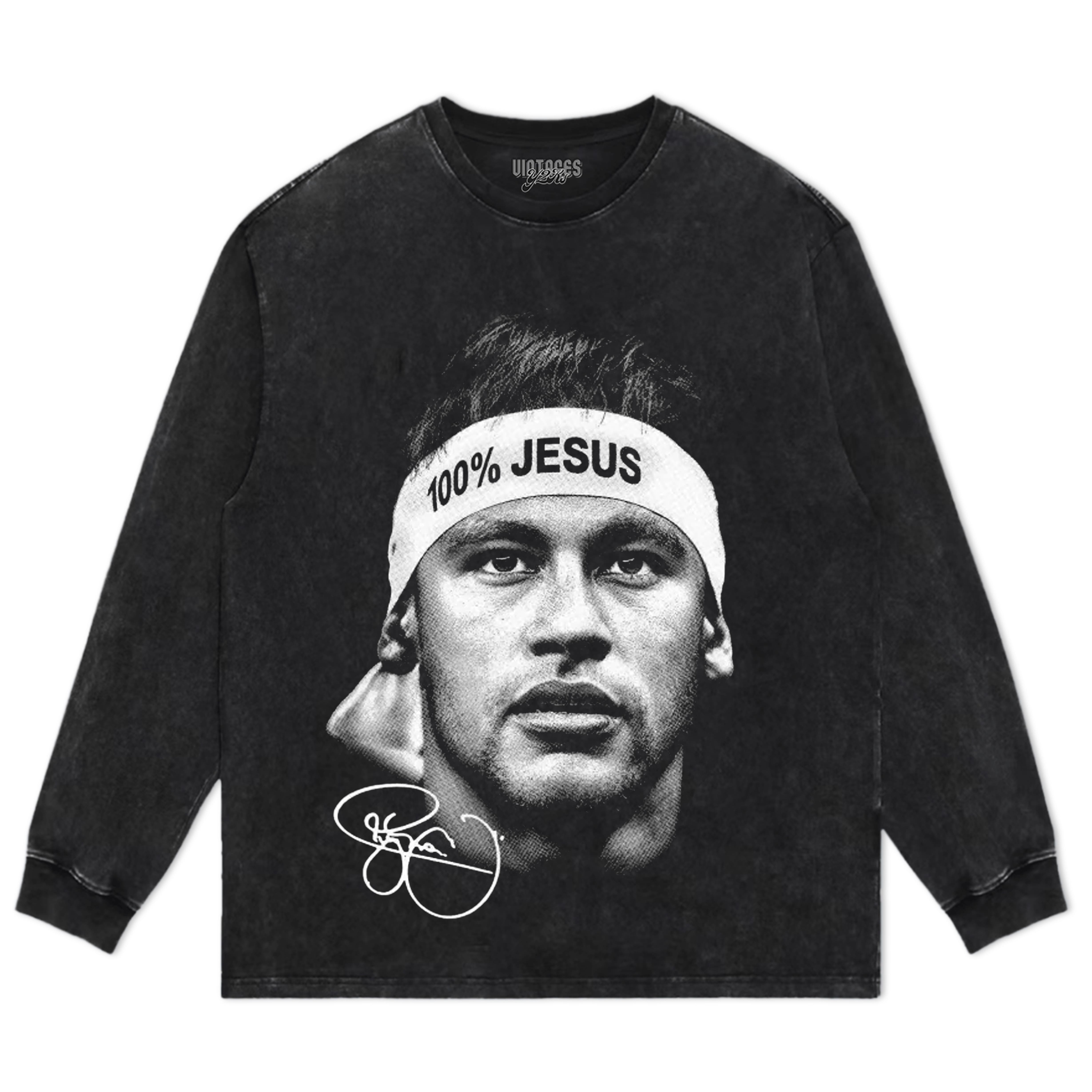 CAMISA NEYMAR 100 JESUS TANK TOP & TEE & LONG SLEEVE & LAYERED LS & HOODIE