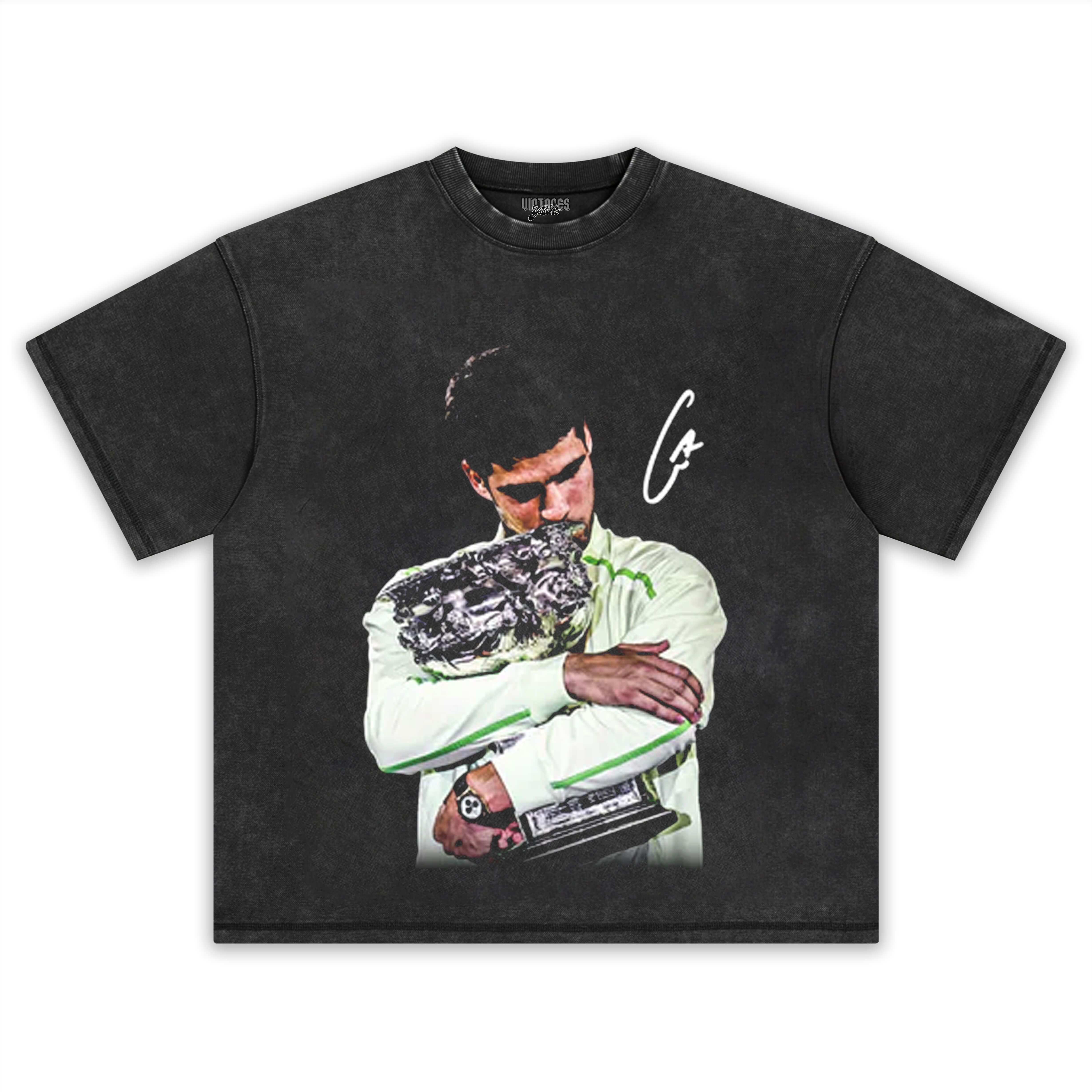CARLOS ALCARAZ - JOB FINISHED TEE & LS & HOODIE
