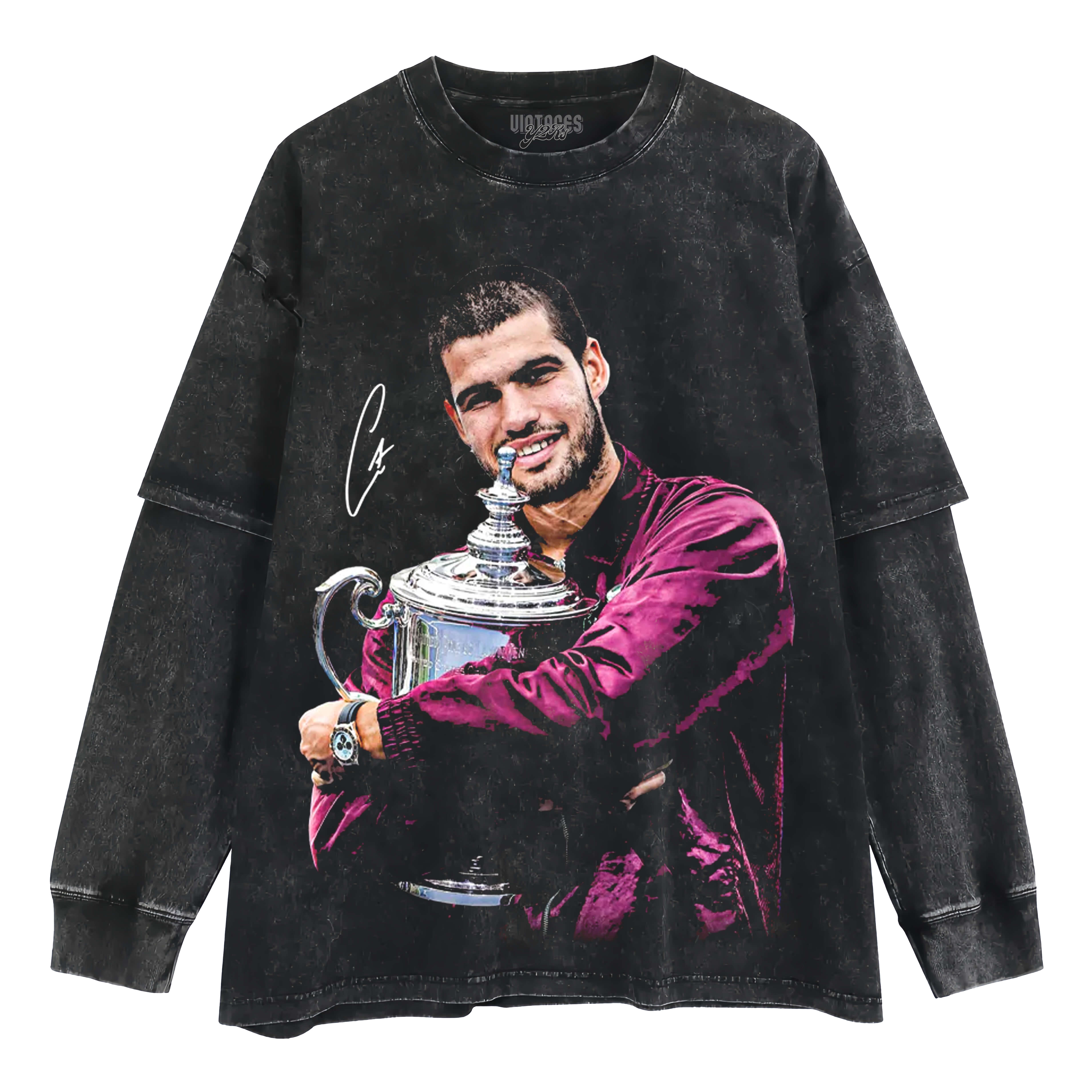 CARLOS ALCARAZ - US OPEN LAYERED LONG SLEEVE