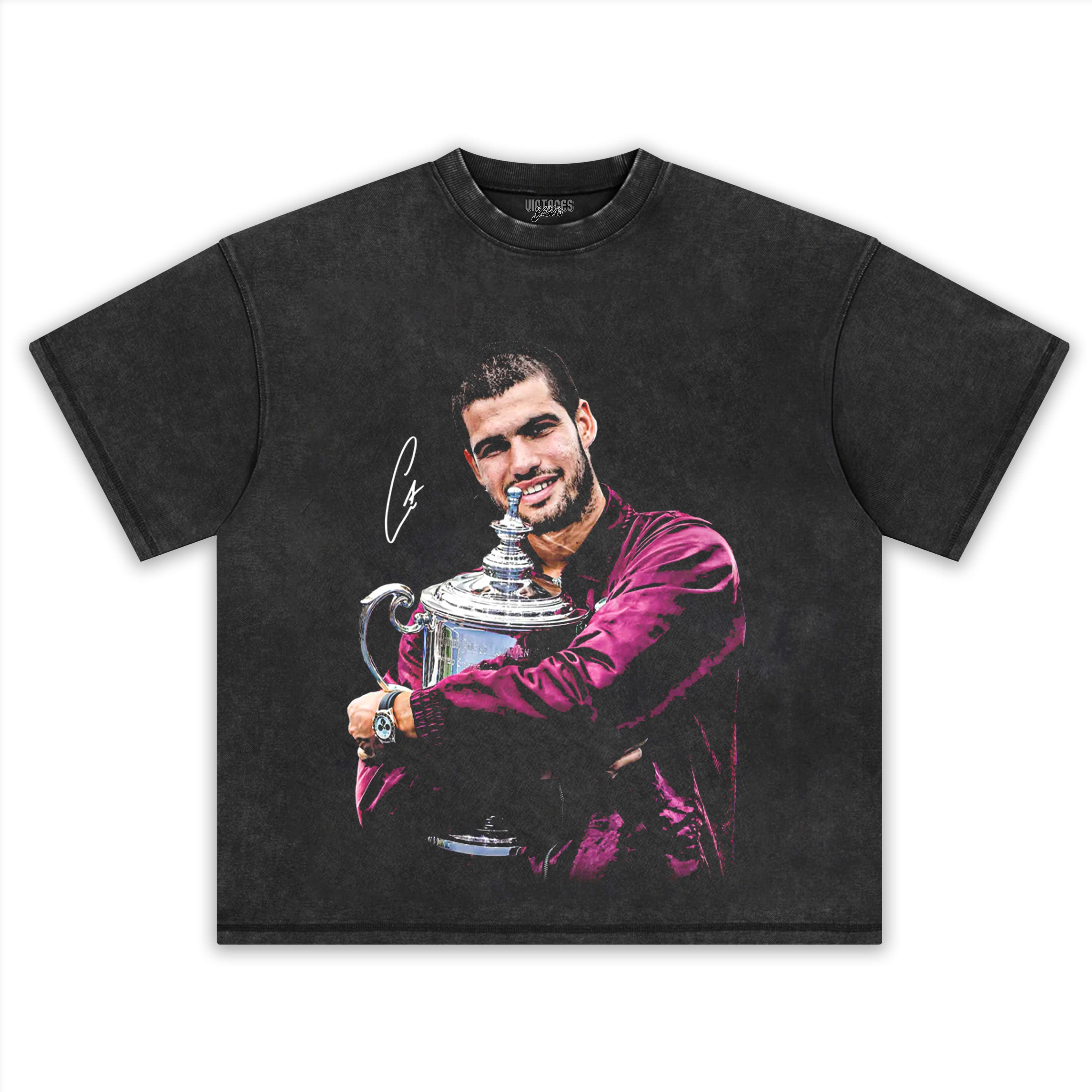CARLOS ALCARAZ - US OPEN TEE & LS & HOODIE