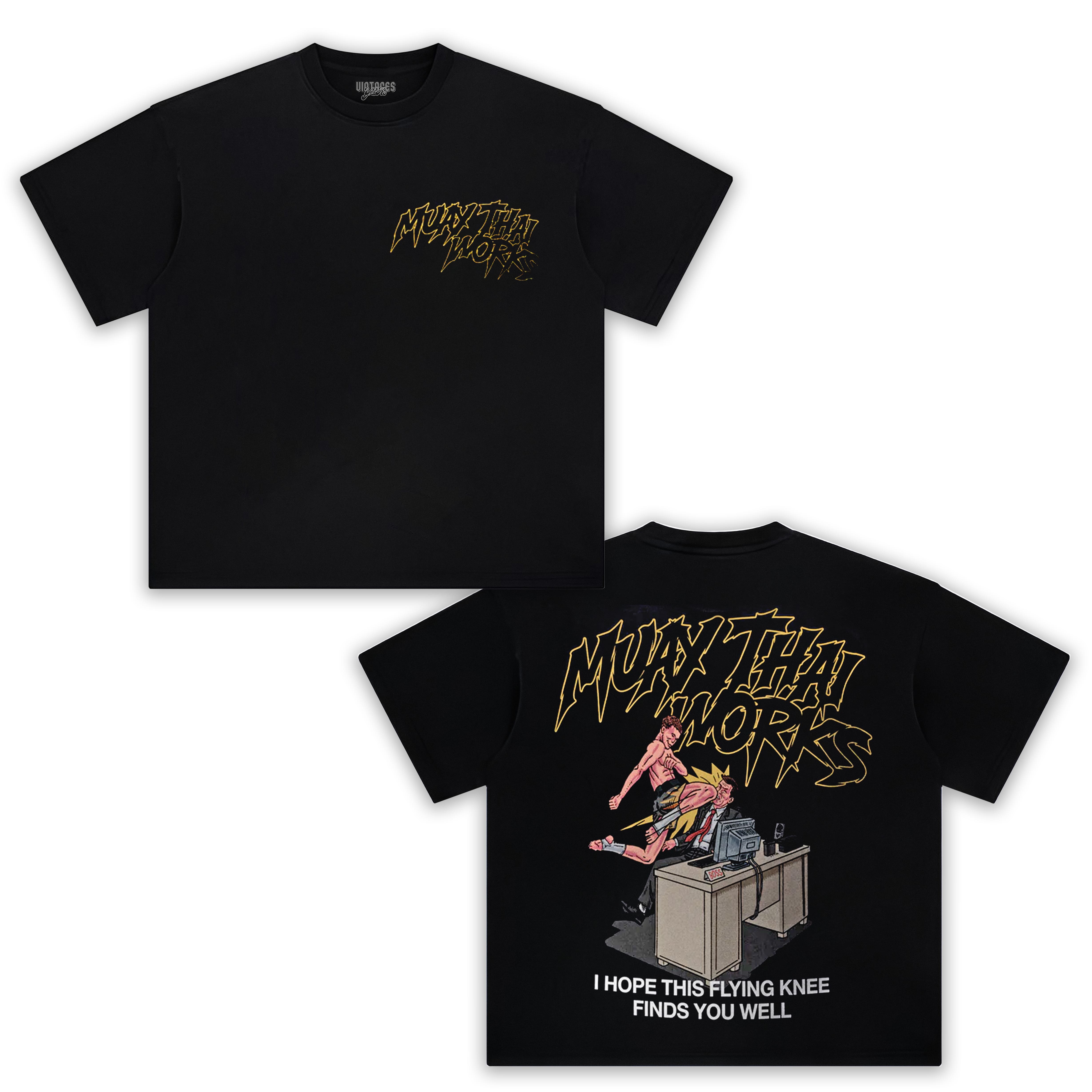 CARLOS PRATES - MUAY THAI WORKS TANK TOP & TEE