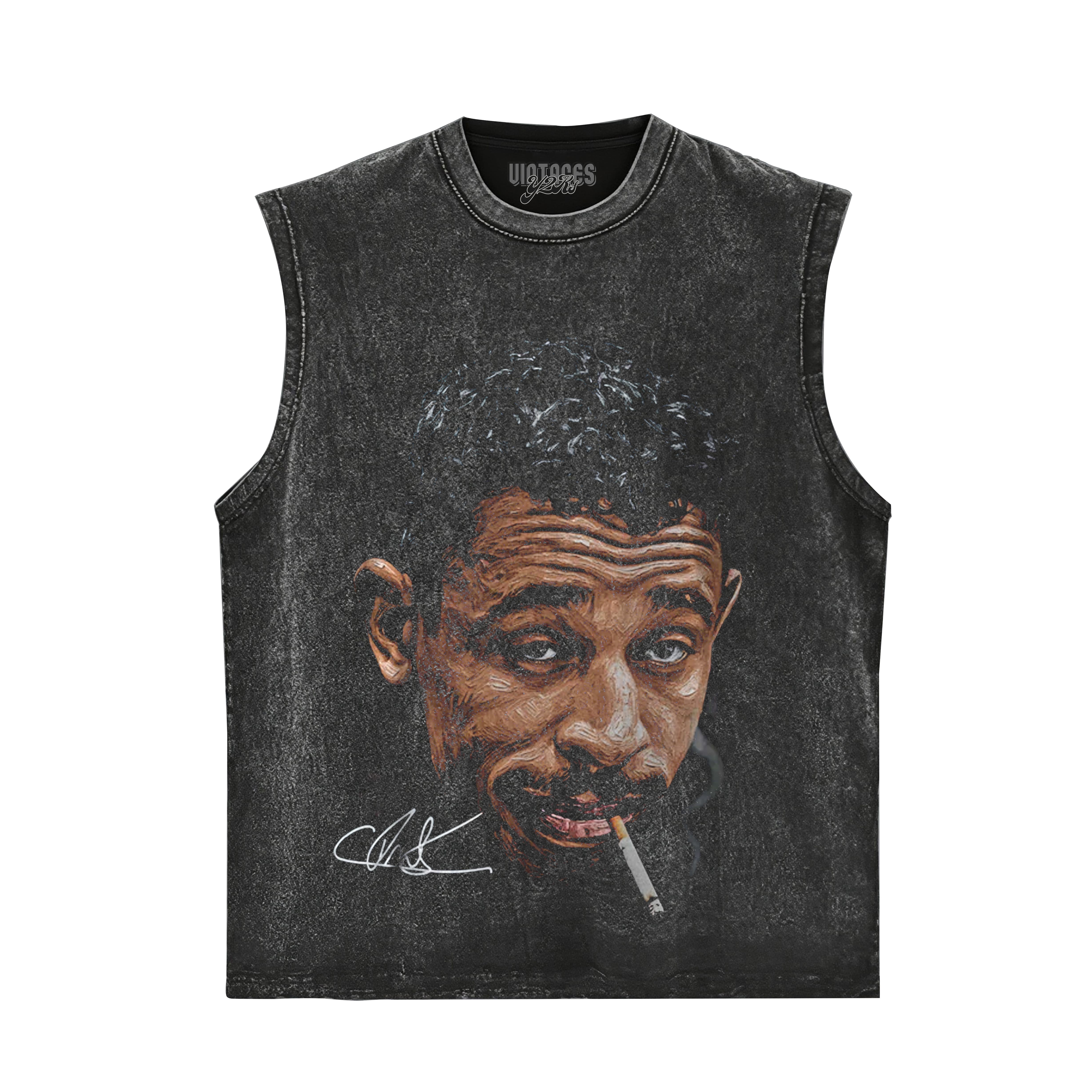 CARLOS PRATES - SMOKE TANK TOP & TEE & LONG SLEEVE & LAYERED LS & HOODIE