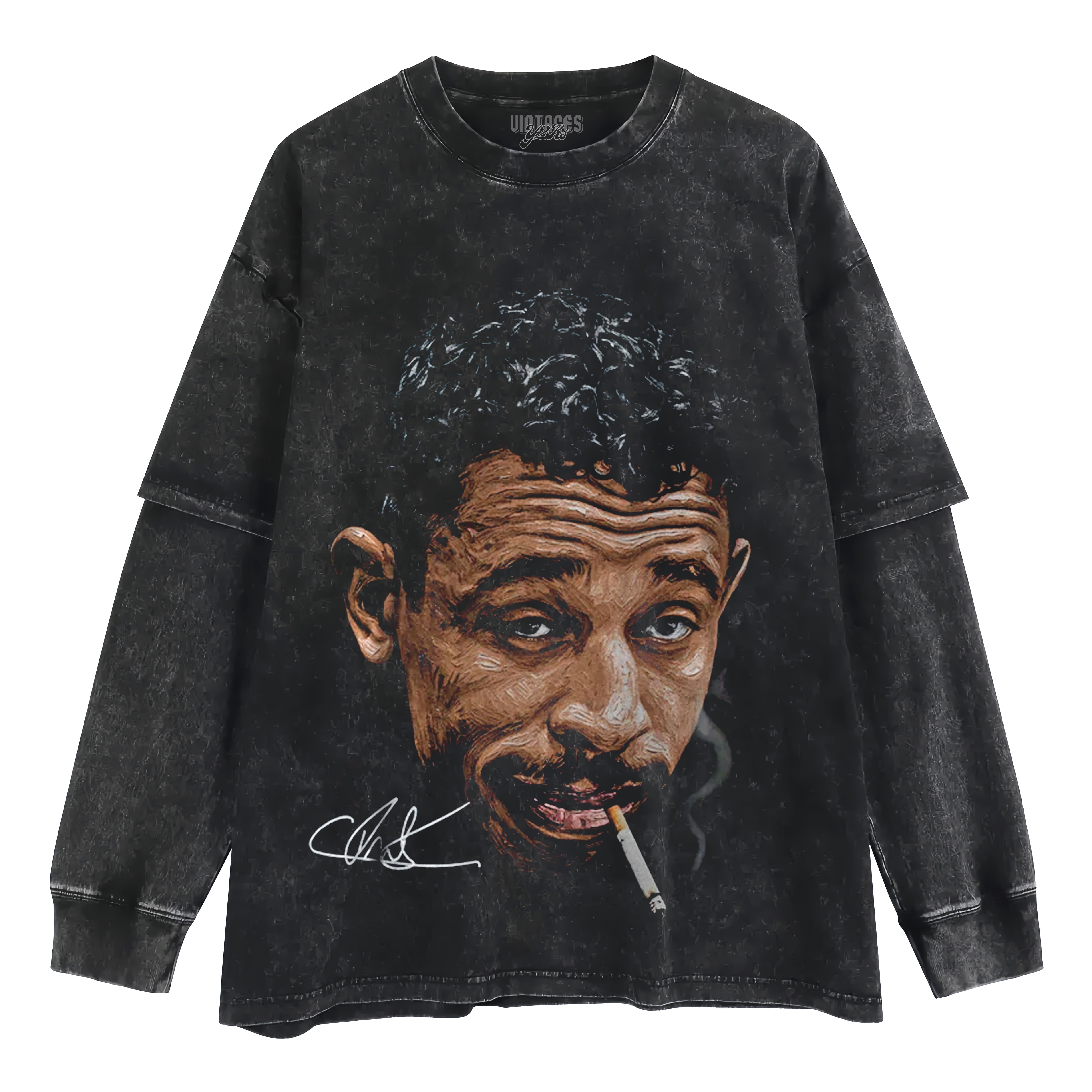 CARLOS PRATES - SMOKE TANK TOP & TEE & LONG SLEEVE & LAYERED LS & HOODIE