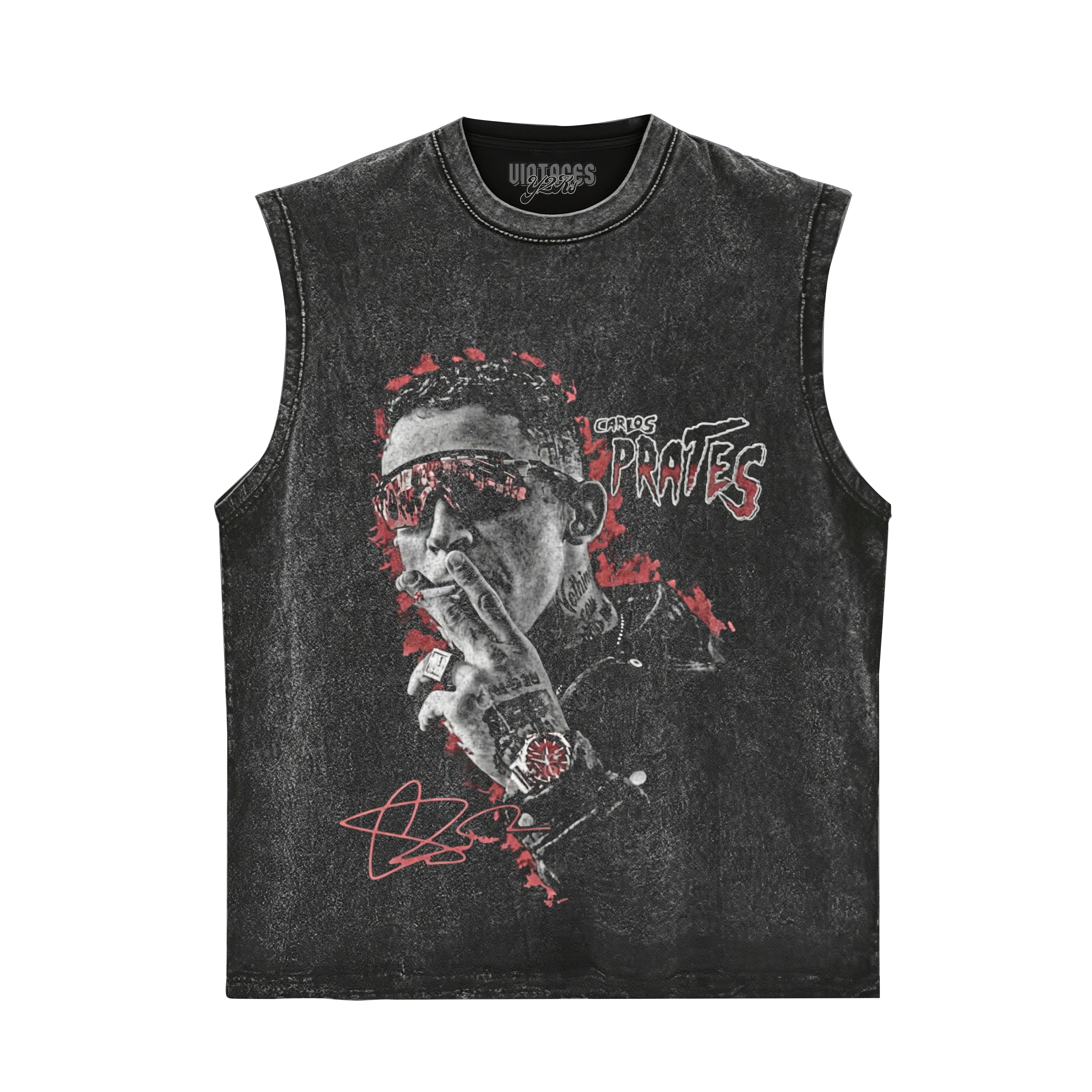 CARLOS PRATES - SMOKE V2 TANK TOP & TEE & LONG SLEEVE & LAYERED LS & HOODIE