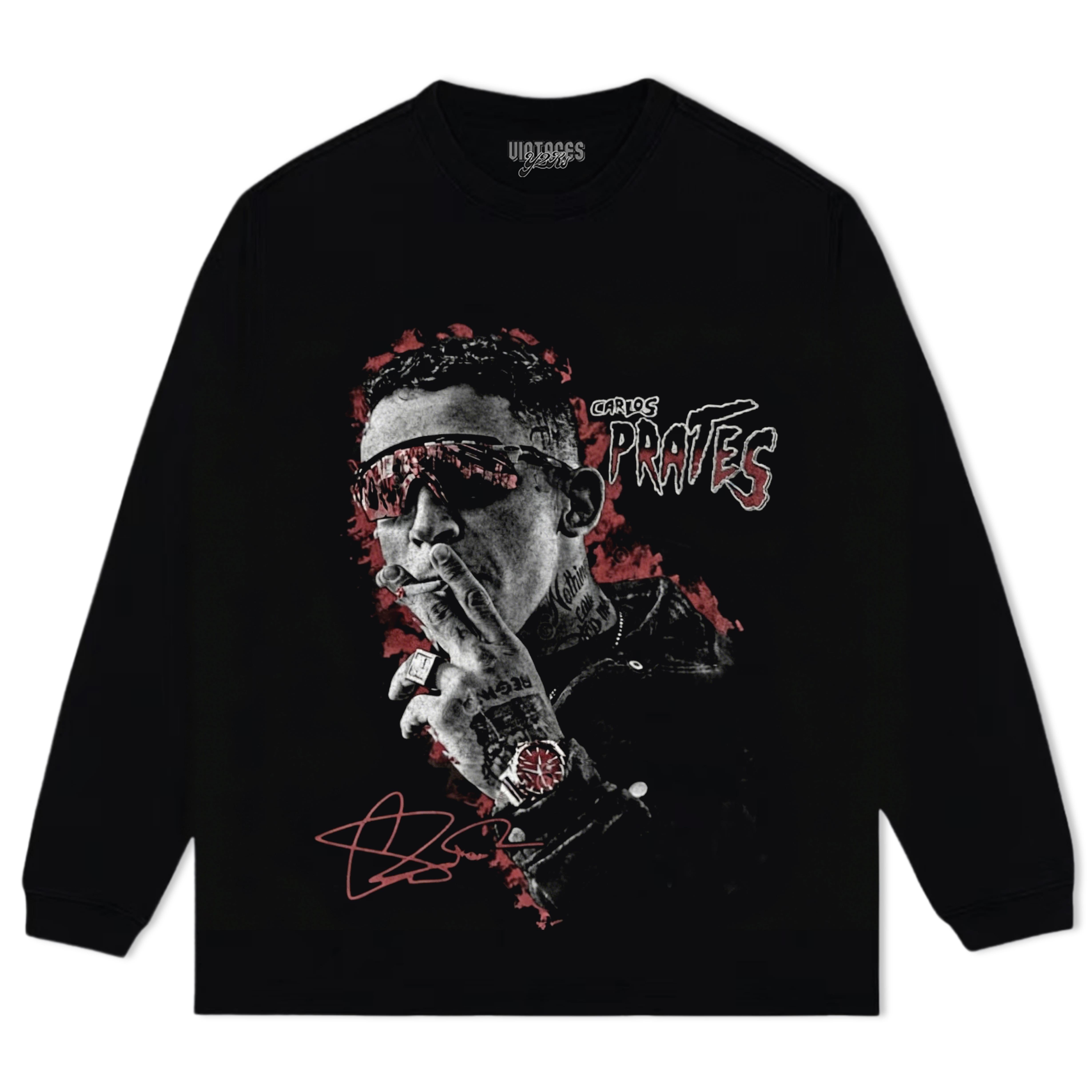 CARLOS PRATES - SMOKE V2 TANK TOP & TEE & LONG SLEEVE & LAYERED LS & HOODIE